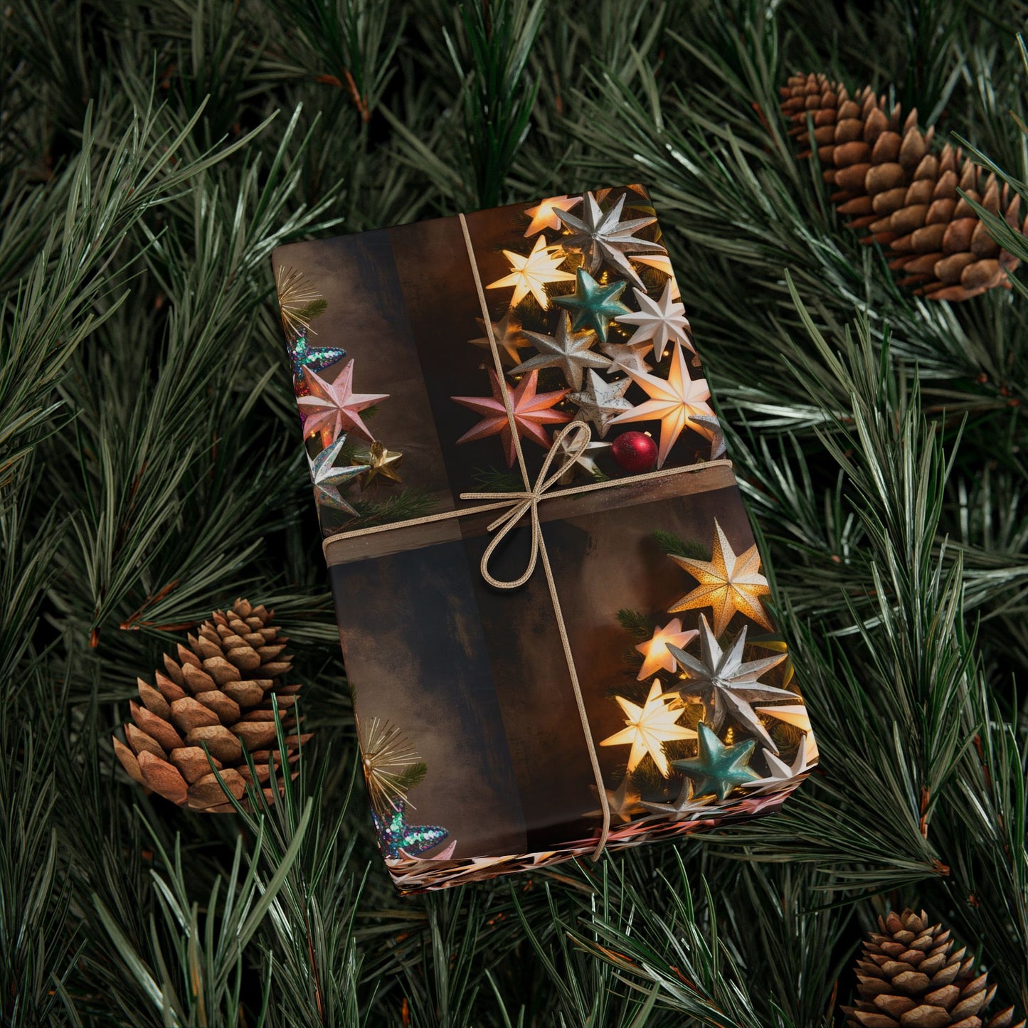 Wrapping Papers Tree Topper Delight