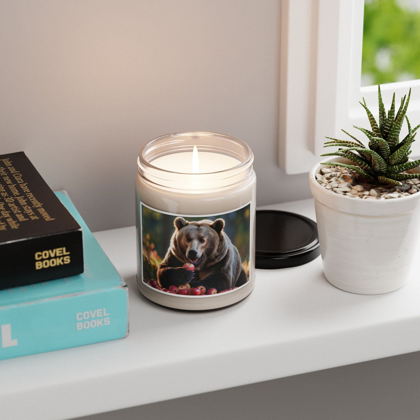 Soy Candle - Bear Approved Apple Scent, 9oz