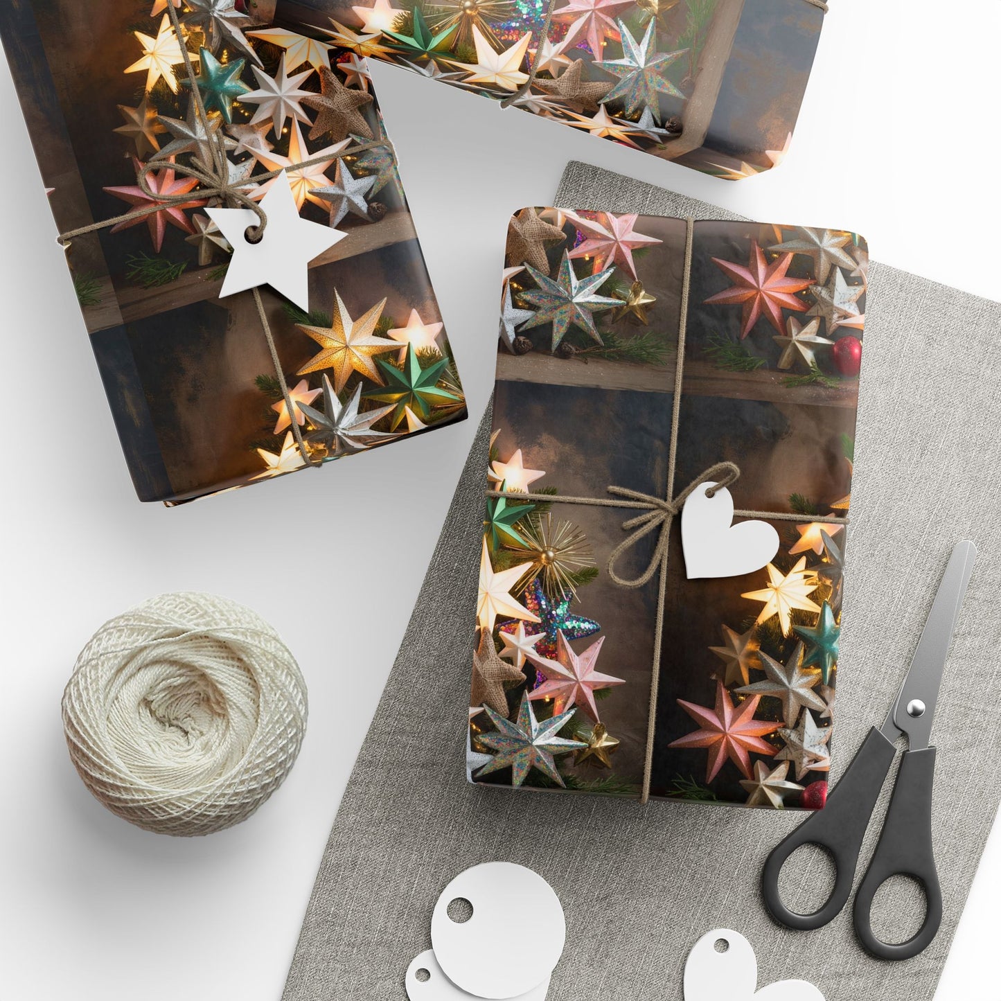 Wrapping Papers Tree Topper Delight