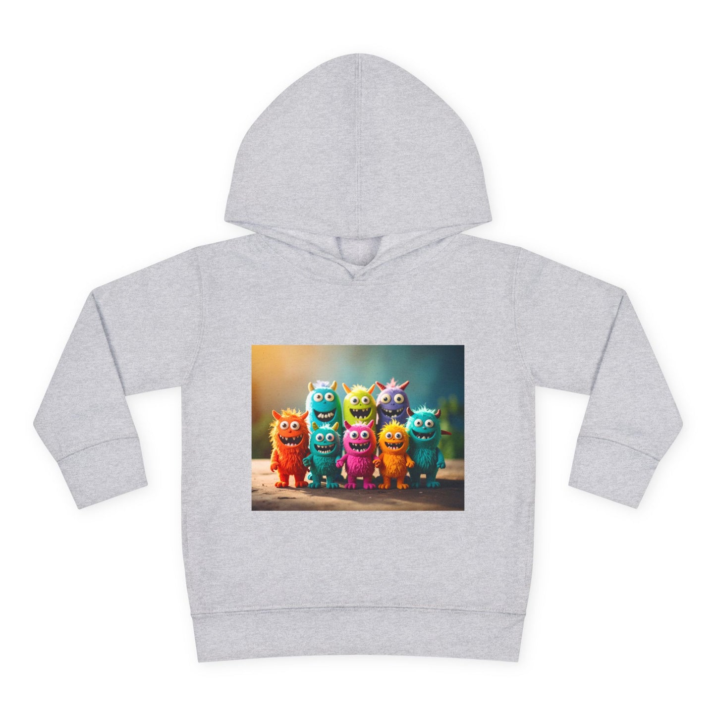 Toddler Hoodie Monster Group Photo Fleece Pullover