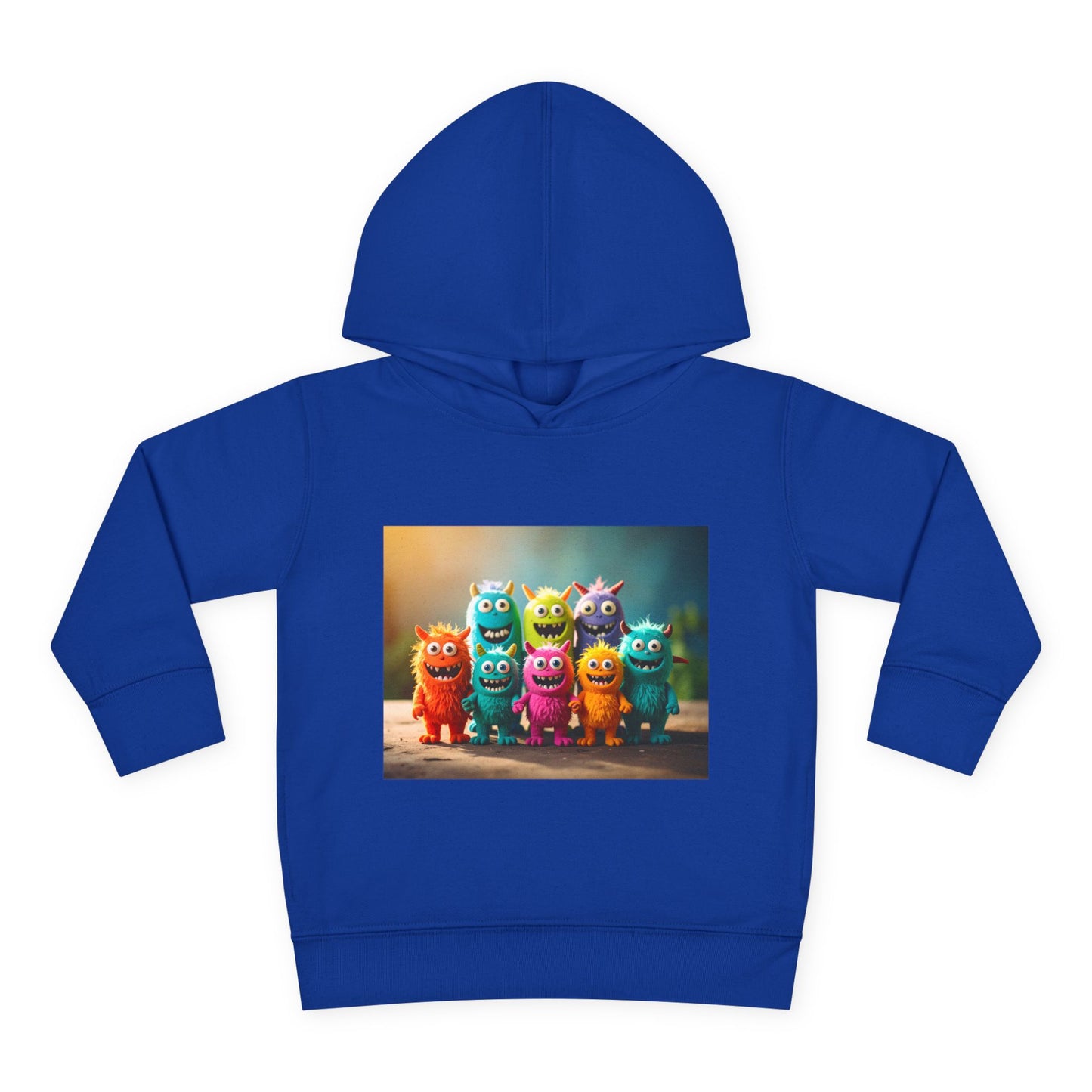 Toddler Hoodie Monster Group Photo Fleece Pullover