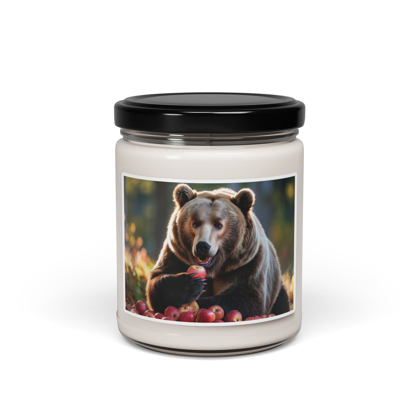 Soy Candle - Bear Approved Apple Scent, 9oz