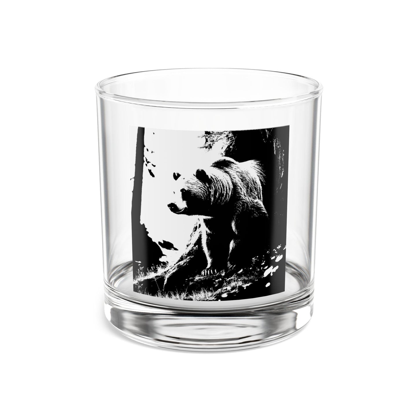 Rocks Glass - A Walk in the Woods Design, 10oz