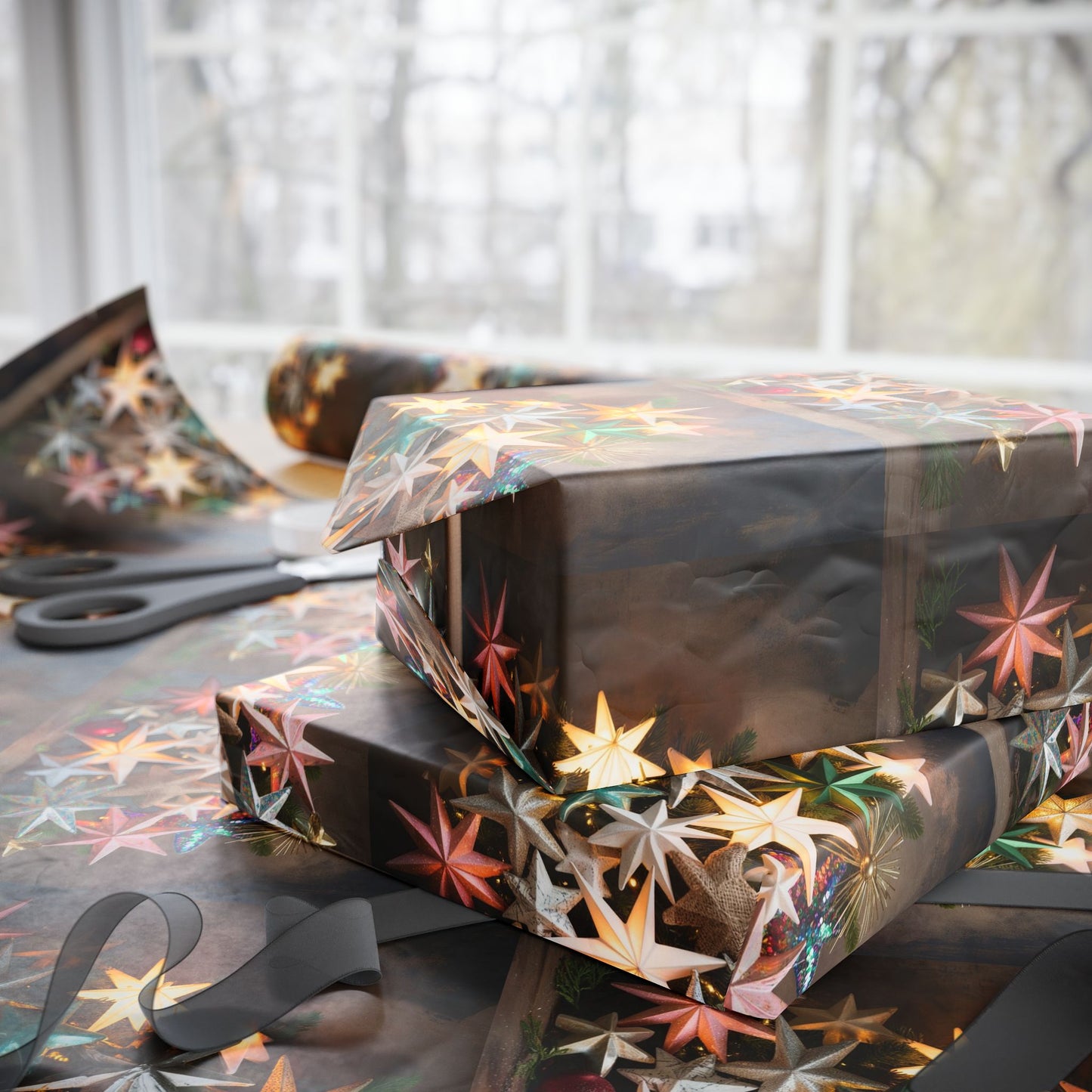 Wrapping Papers Tree Topper Delight