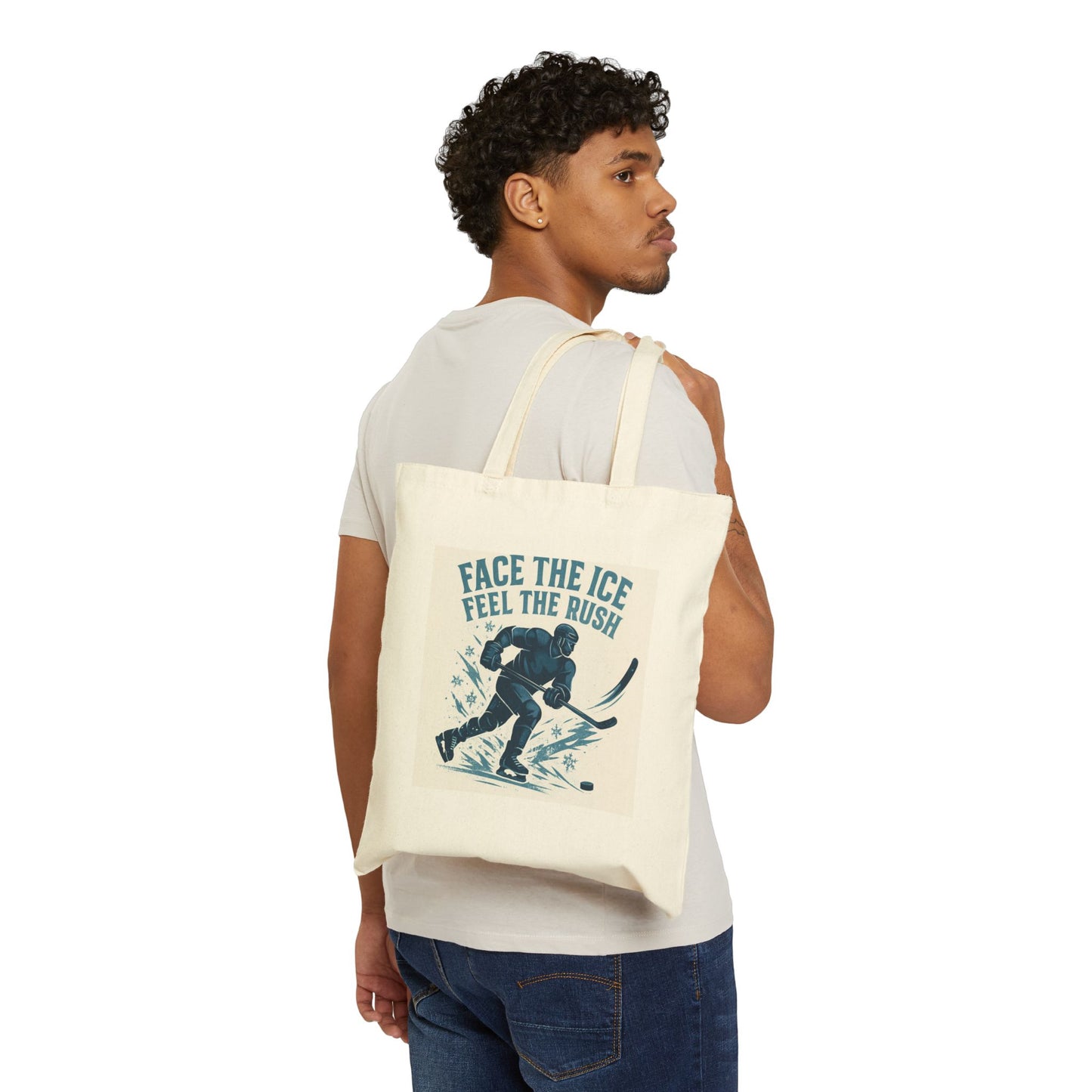 Hockey Tote Bag for all your pucks