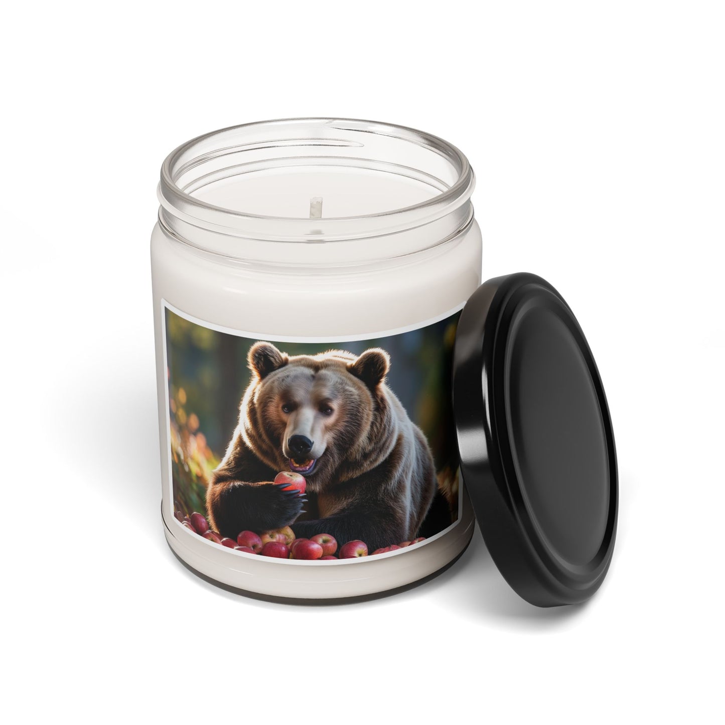 Soy Candle - Bear Approved Apple Scent, 9oz