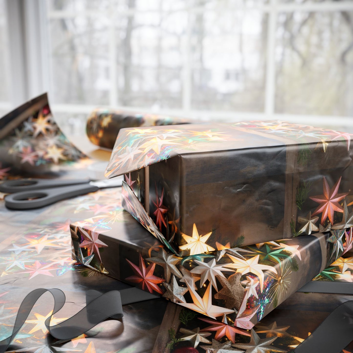 Wrapping Papers Tree Topper Delight