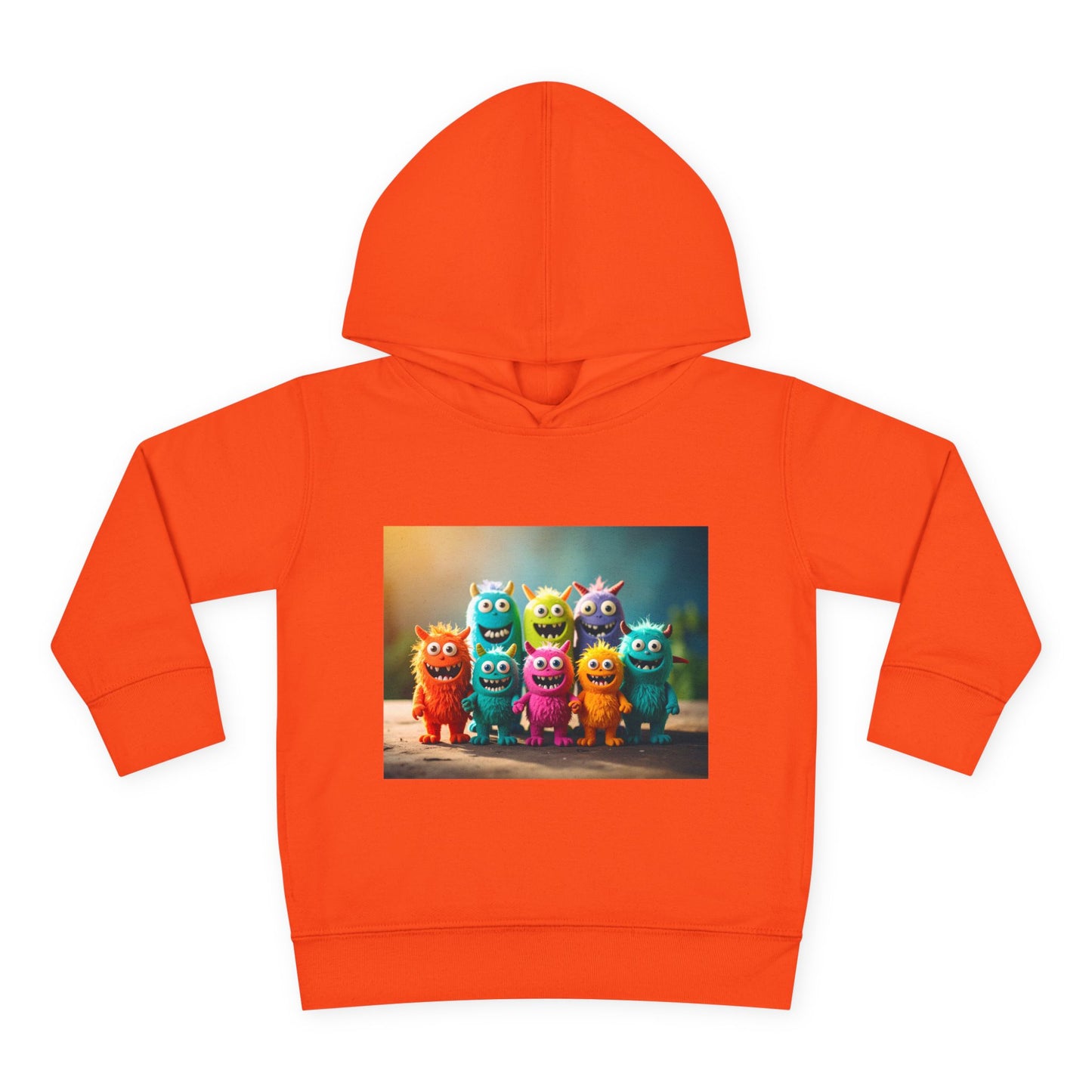 Toddler Hoodie Monster Group Photo Fleece Pullover