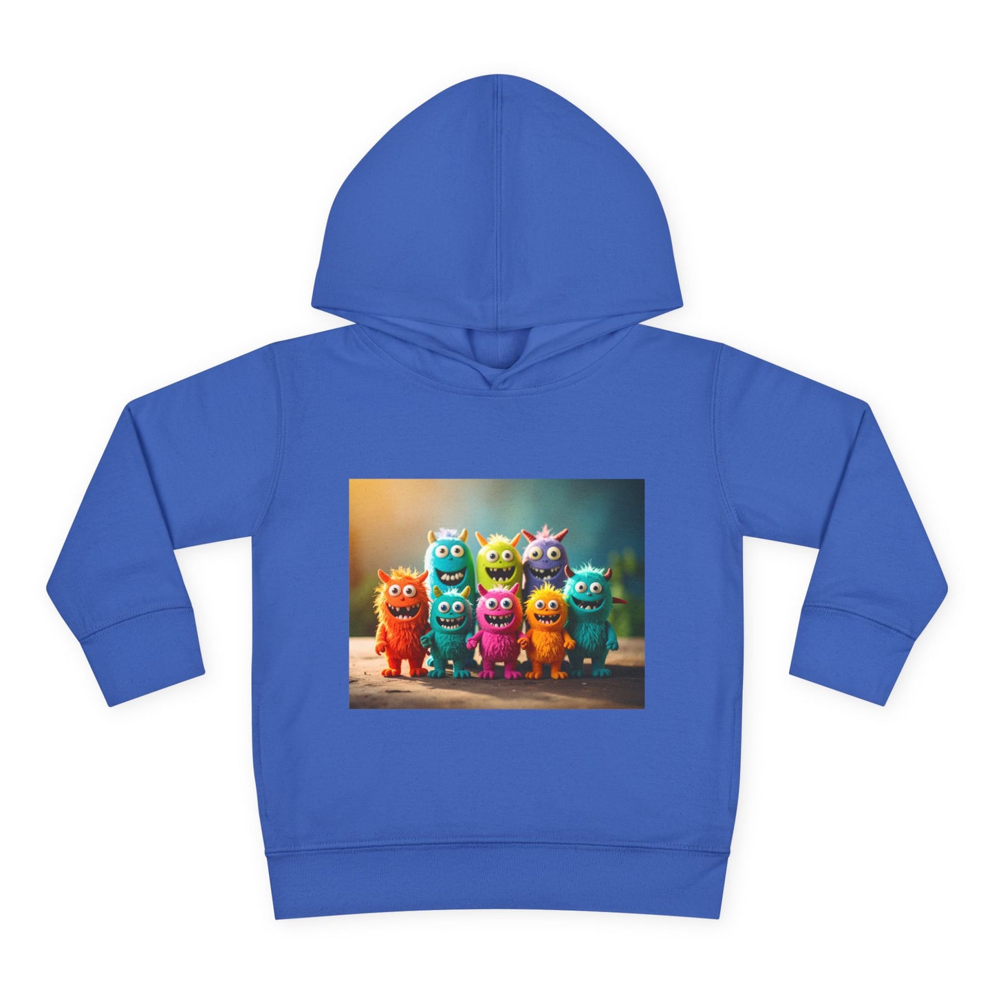 Toddler Hoodie Monster Group Photo Fleece Pullover