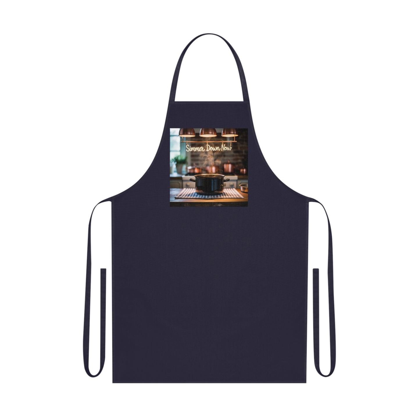 Cotton Apron Simmer Down Now