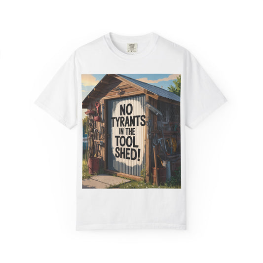 Garment-Dyed T-Shirt with Motivational Quote - Perfect for Casual Wear, Gifts, Home Decor, and Outdoor Adventures