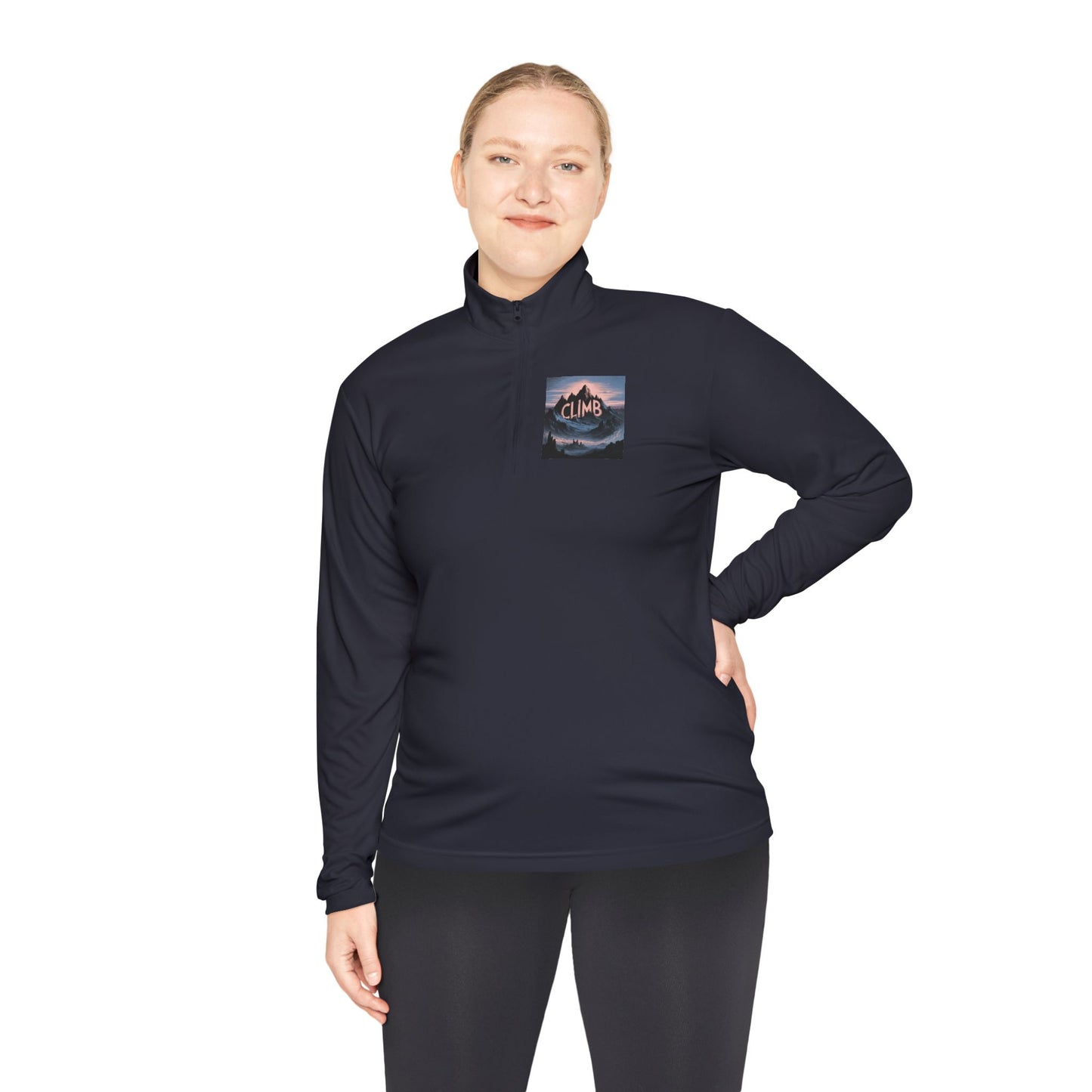 Quarter-Zip Pullover Climb To The Top