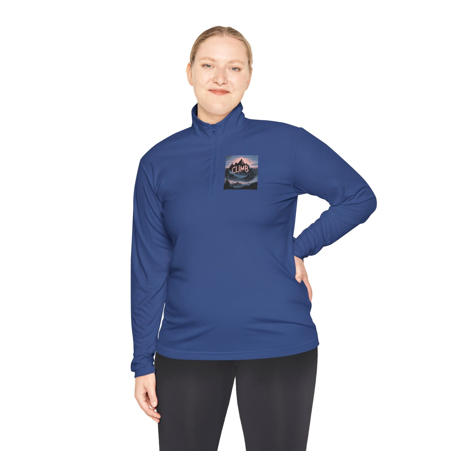 Quarter-Zip Pullover Climb To The Top