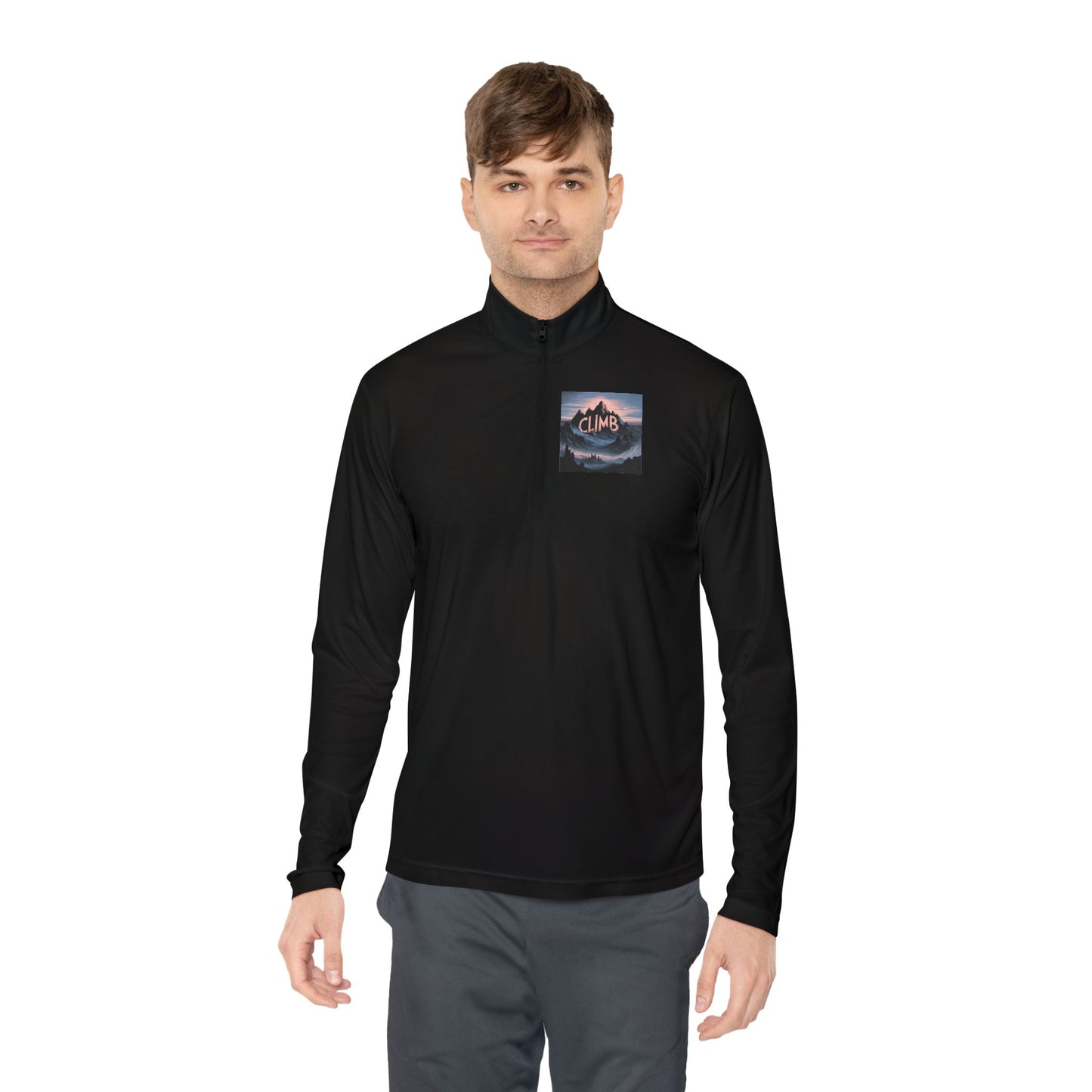 Quarter-Zip Pullover Climb To The Top