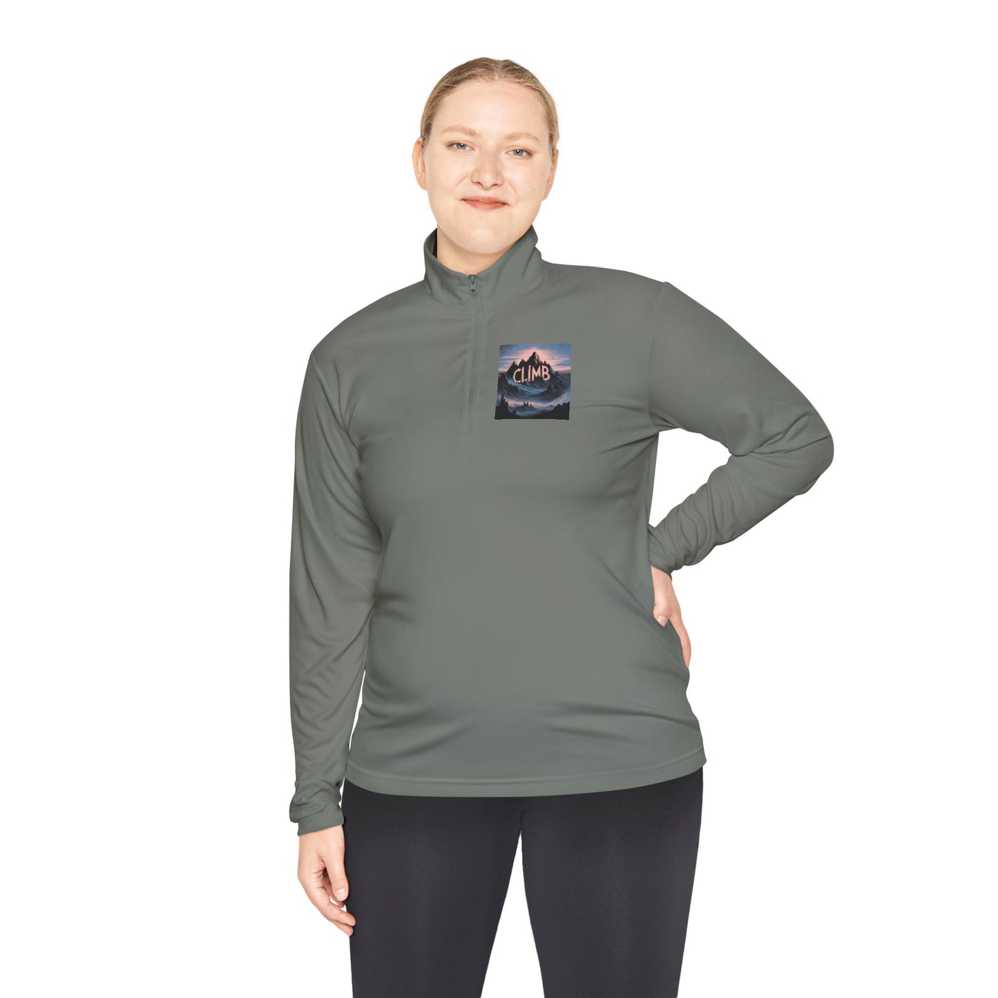 Quarter-Zip Pullover Climb To The Top