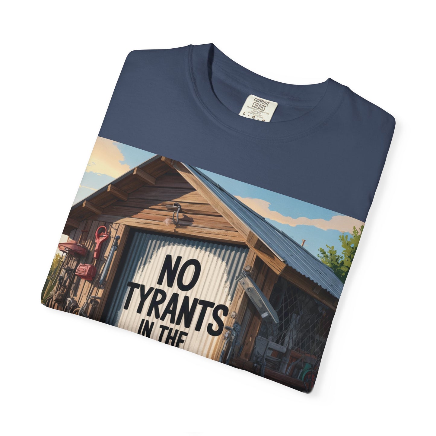 Garment-Dyed T-Shirt with Motivational Quote - Perfect for Casual Wear, Gifts, Home Decor, and Outdoor Adventures