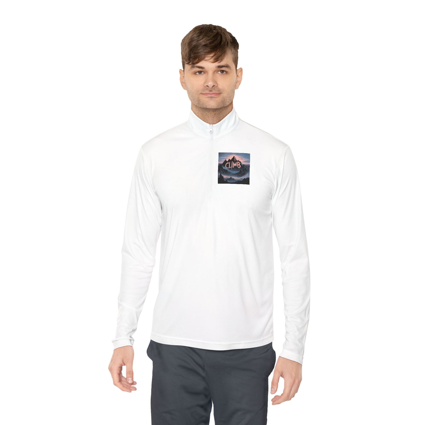Quarter-Zip Pullover Climb To The Top