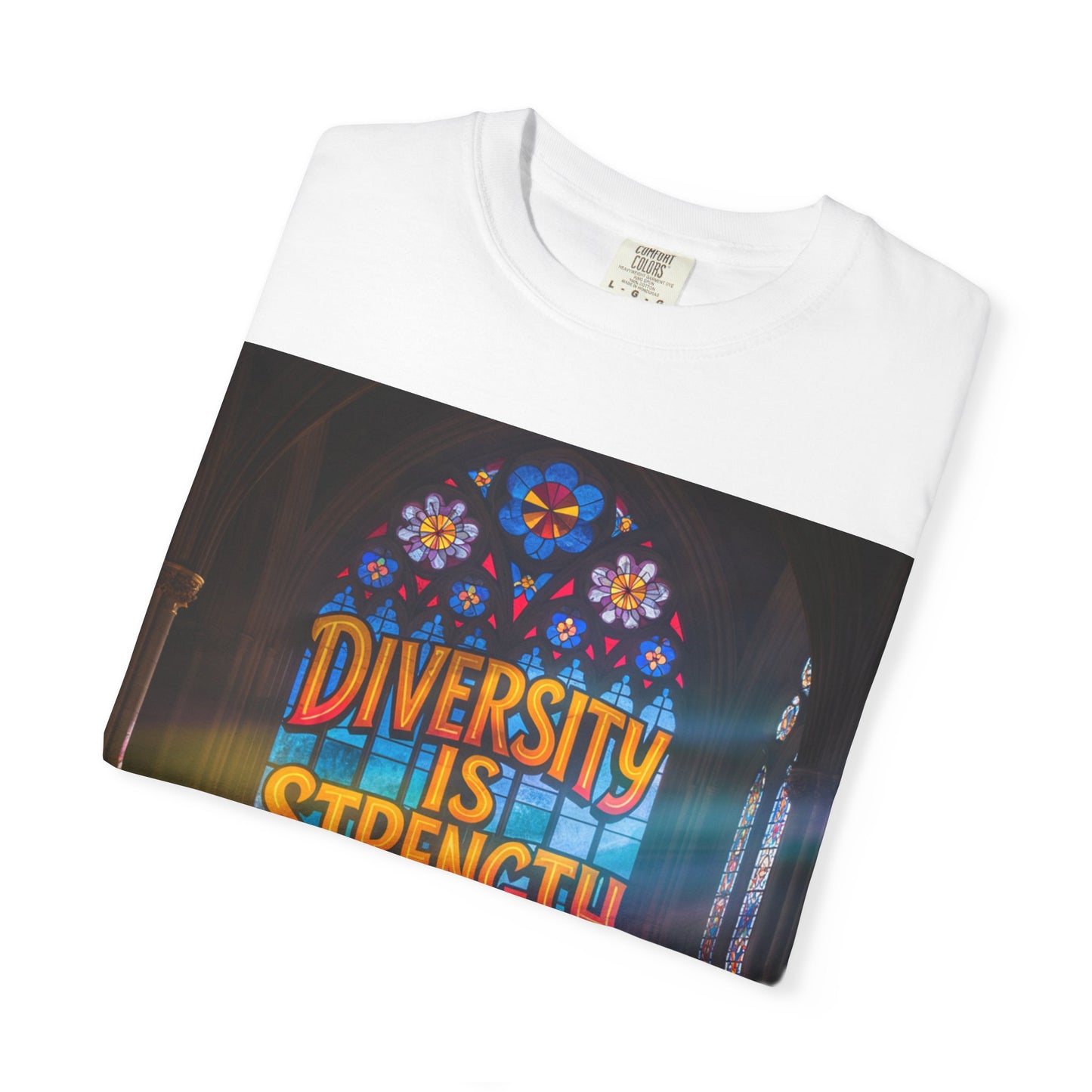 Colorful Diversity is Strength T-shirt | Unisex Fashion Tee, Inspirational Shirt, Equality Apparel, Gift for Activists, Pride Wear