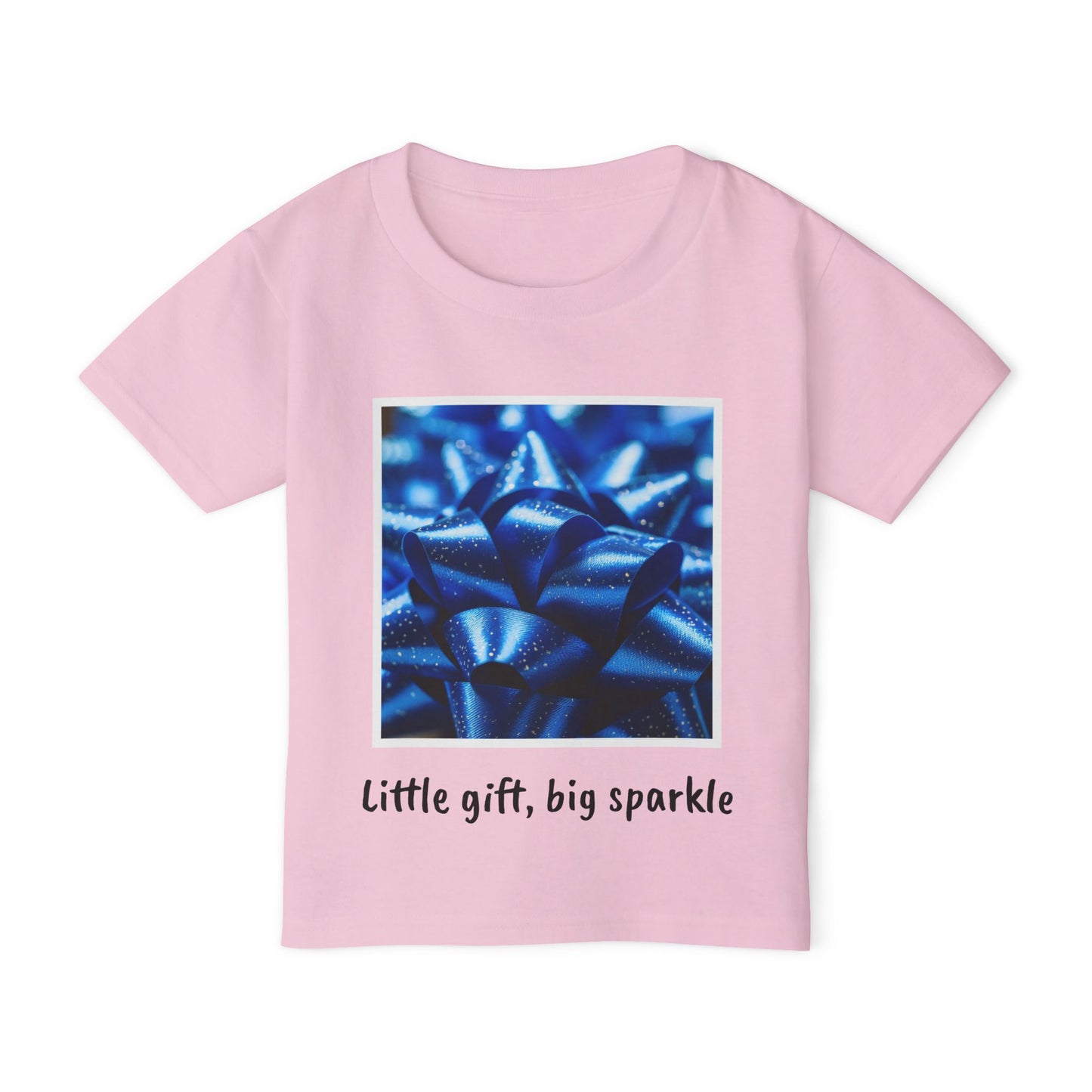 Toddler T-shirt Little Gift Big Sparkle Holiday Fun