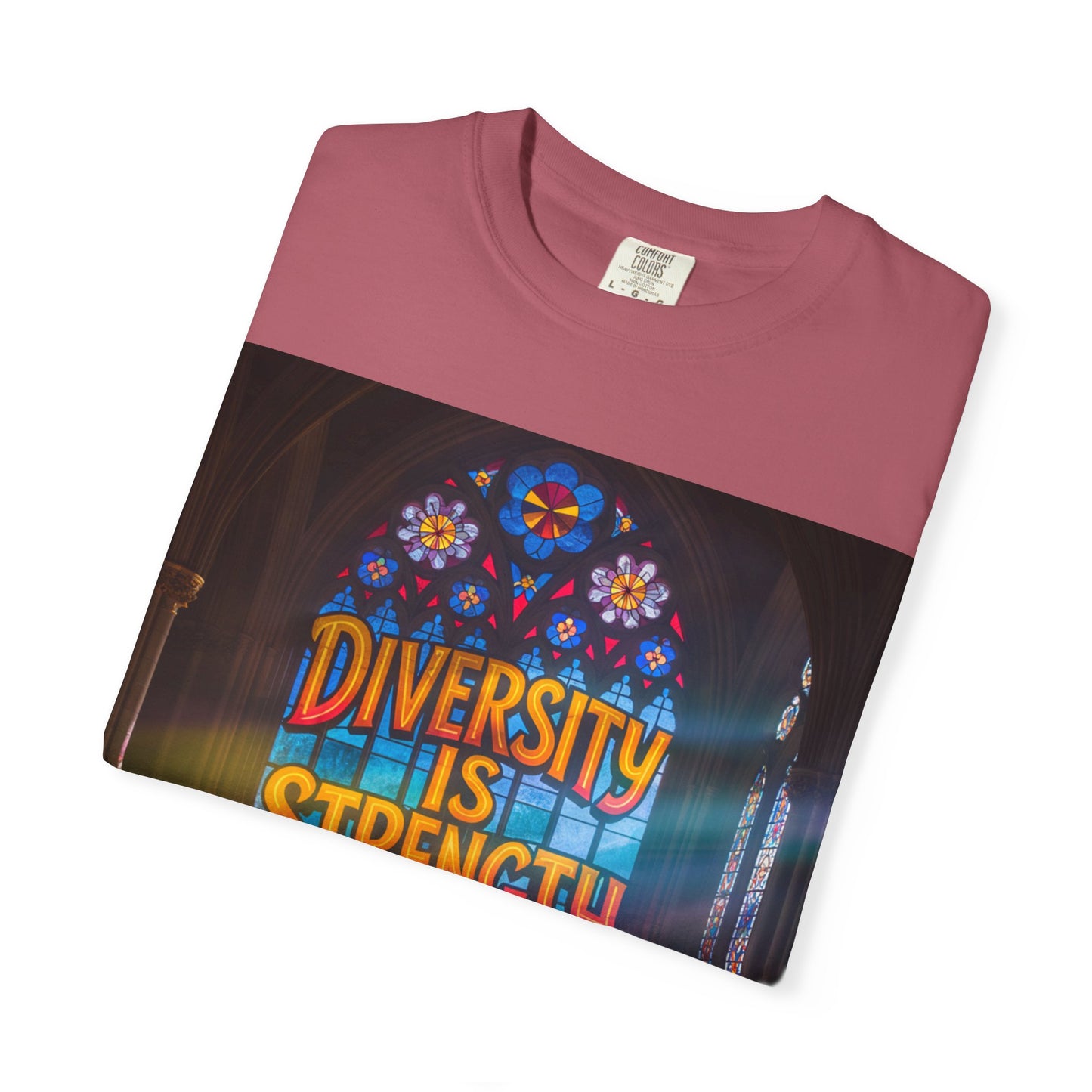 Colorful Diversity is Strength T-shirt | Unisex Fashion Tee, Inspirational Shirt, Equality Apparel, Gift for Activists, Pride Wear