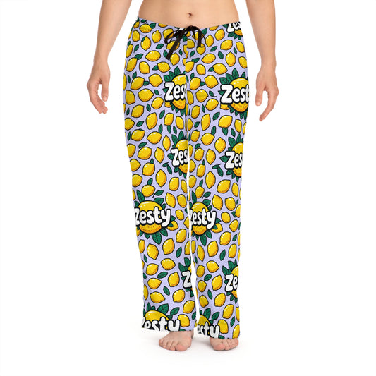 Zesty Lemon Women's Pajama Pants