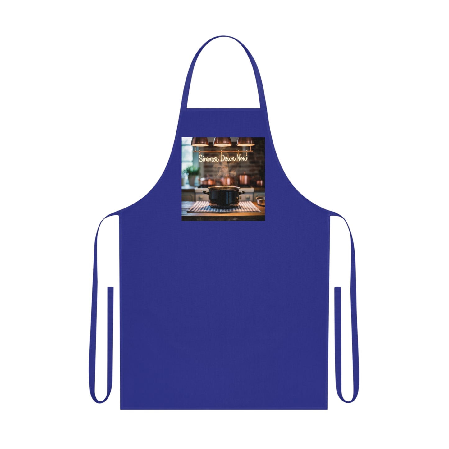 Cotton Apron Simmer Down Now