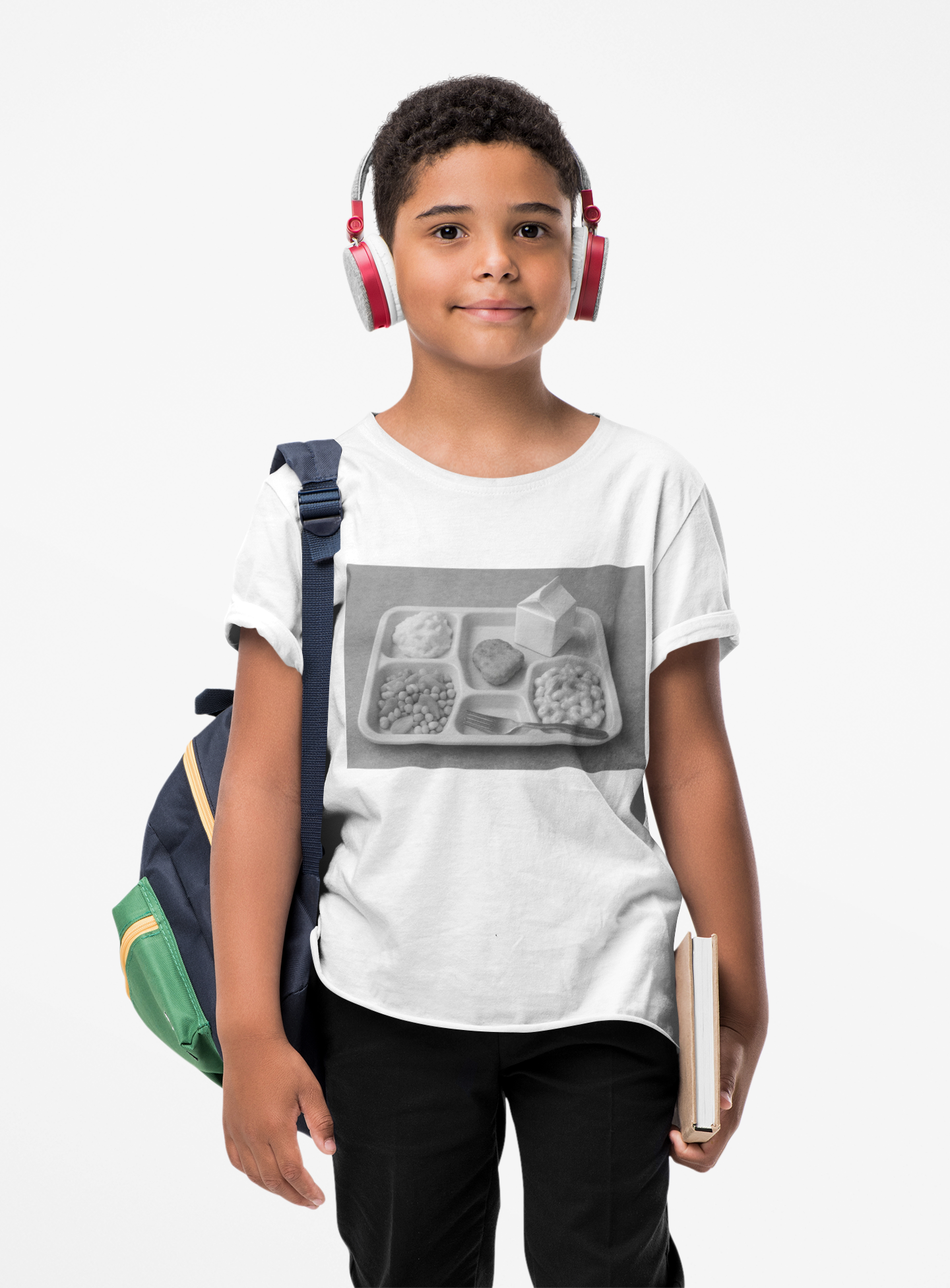Kids Tee - Cafeteria Fun Design