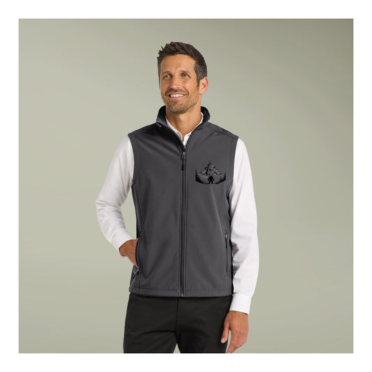 Vest Bigfoot Stroll Embroidered Men's Core Soft Shell