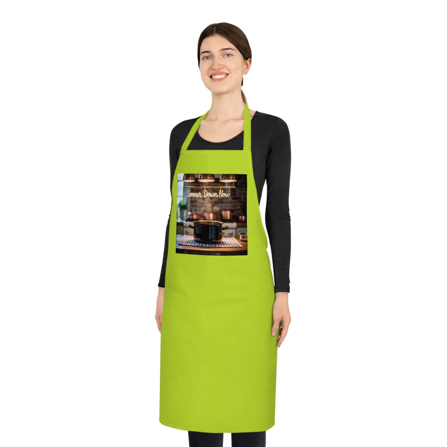 Cotton Apron Simmer Down Now