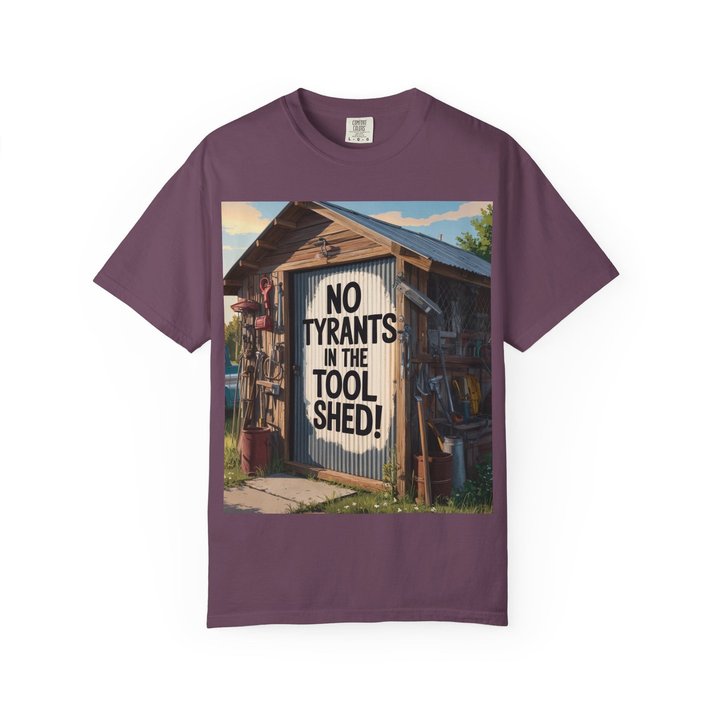 Garment-Dyed T-Shirt with Motivational Quote - Perfect for Casual Wear, Gifts, Home Decor, and Outdoor Adventures