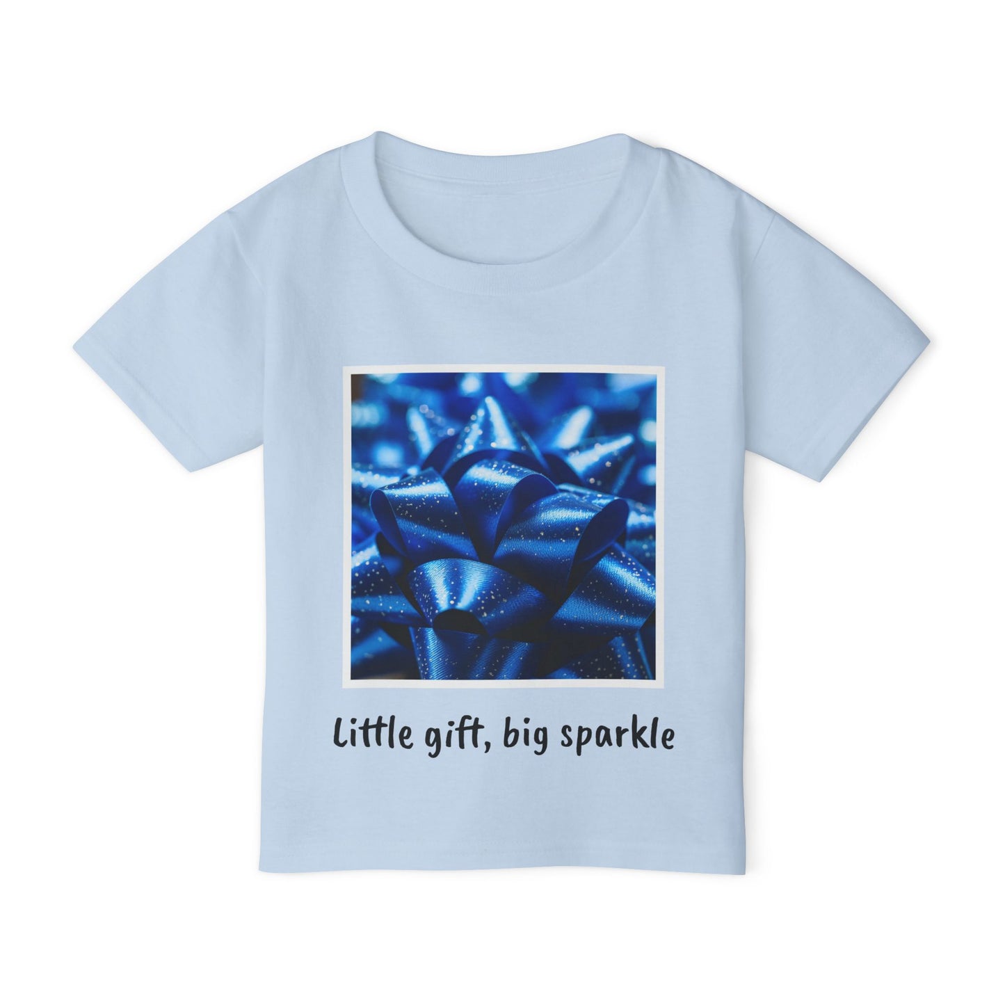 Toddler T-shirt Little Gift Big Sparkle Holiday Fun