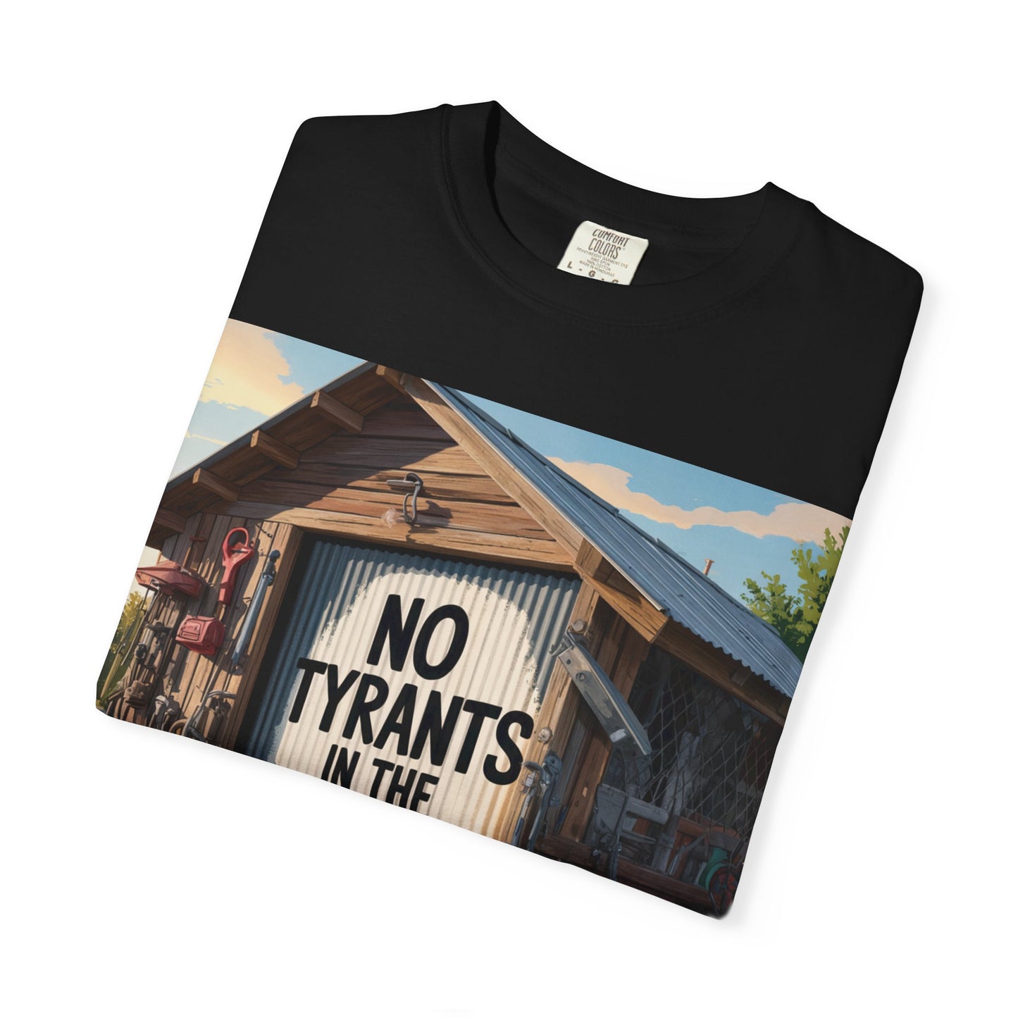 Garment-Dyed T-Shirt with Motivational Quote - Perfect for Casual Wear, Gifts, Home Decor, and Outdoor Adventures