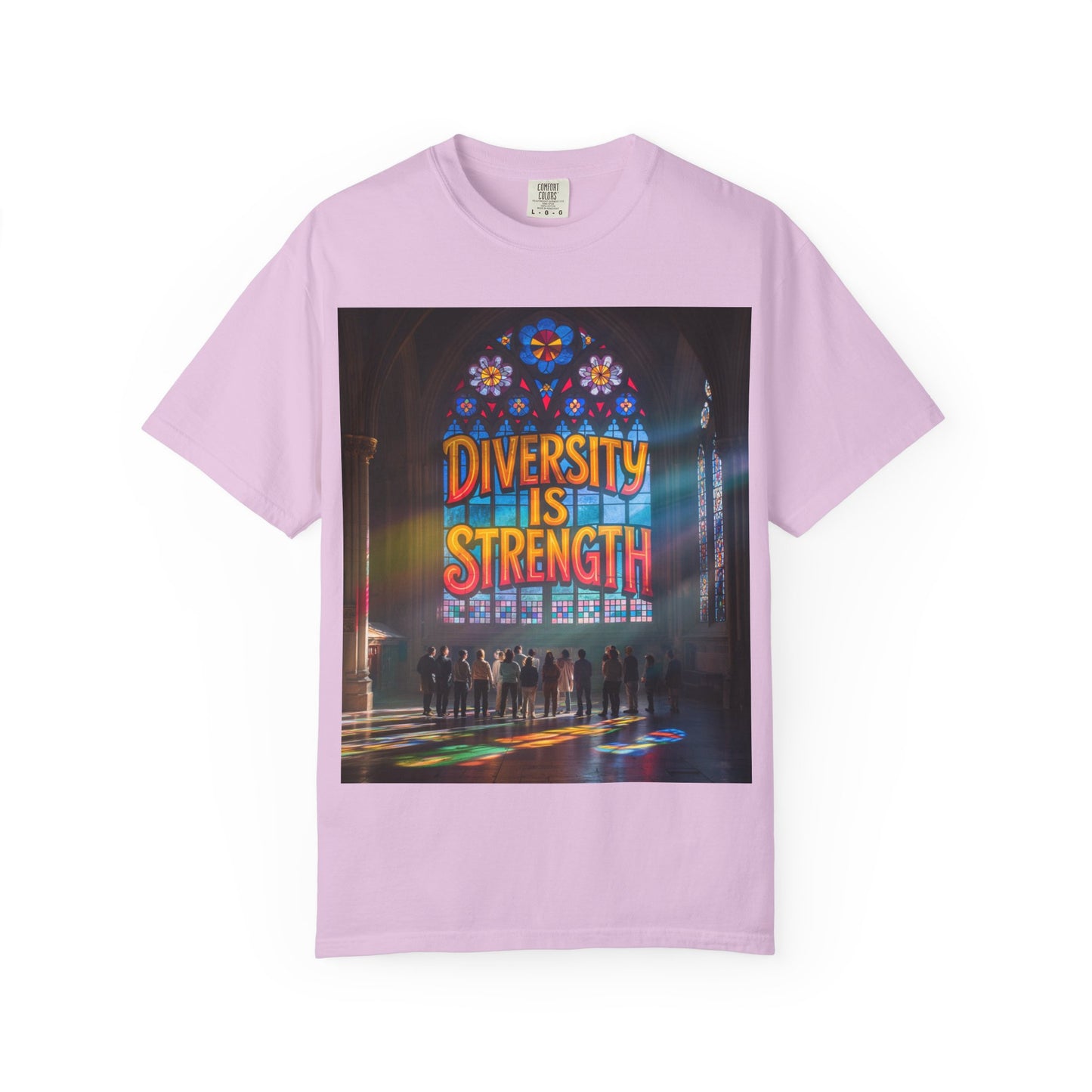 Colorful Diversity is Strength T-shirt | Unisex Fashion Tee, Inspirational Shirt, Equality Apparel, Gift for Activists, Pride Wear