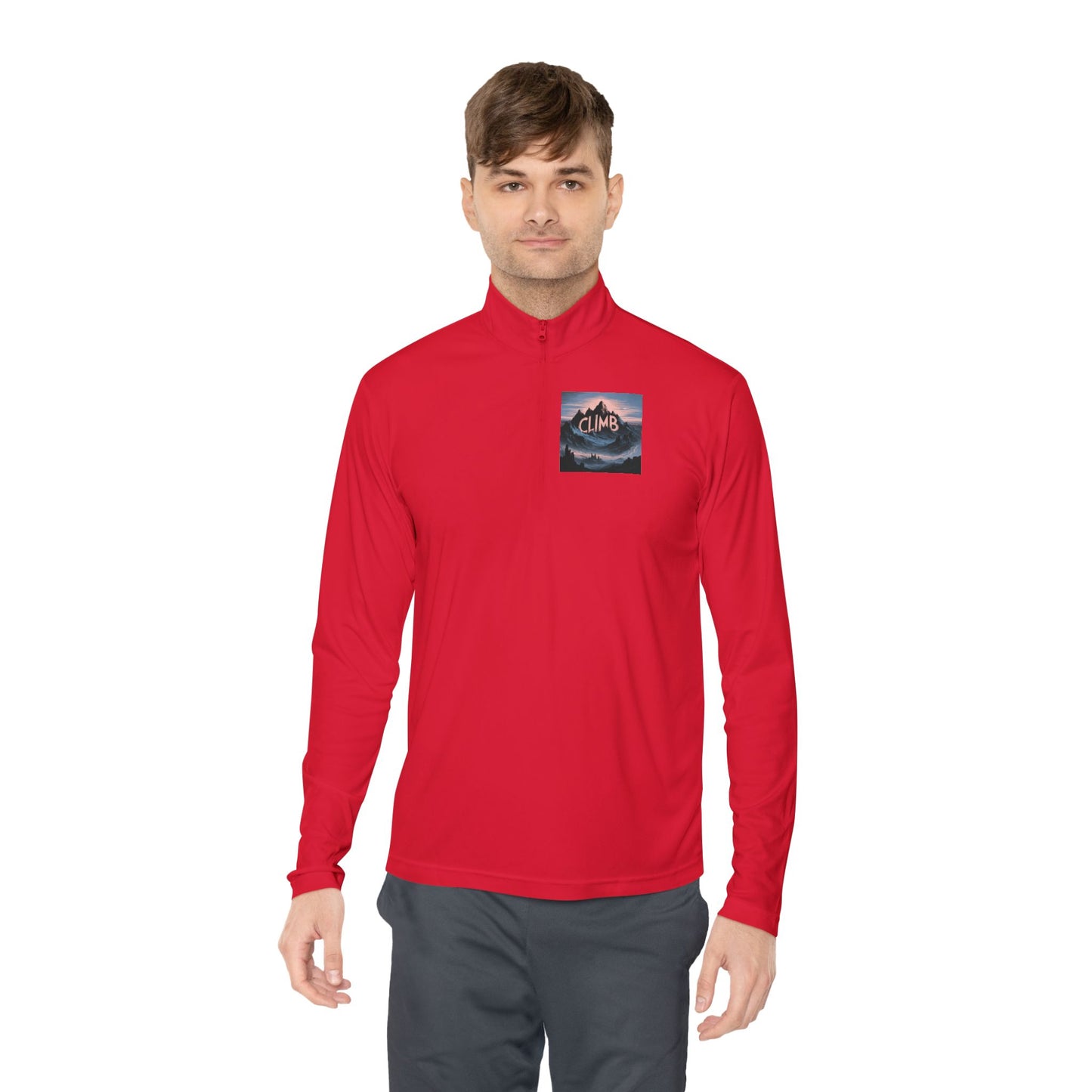 Quarter-Zip Pullover Climb To The Top