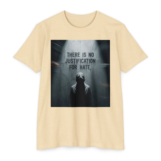 Unisex Graphic T-Shirt, Anti-Hate Statement Tee, Streetwear Shirt, Casual Wear, Gift for Activists