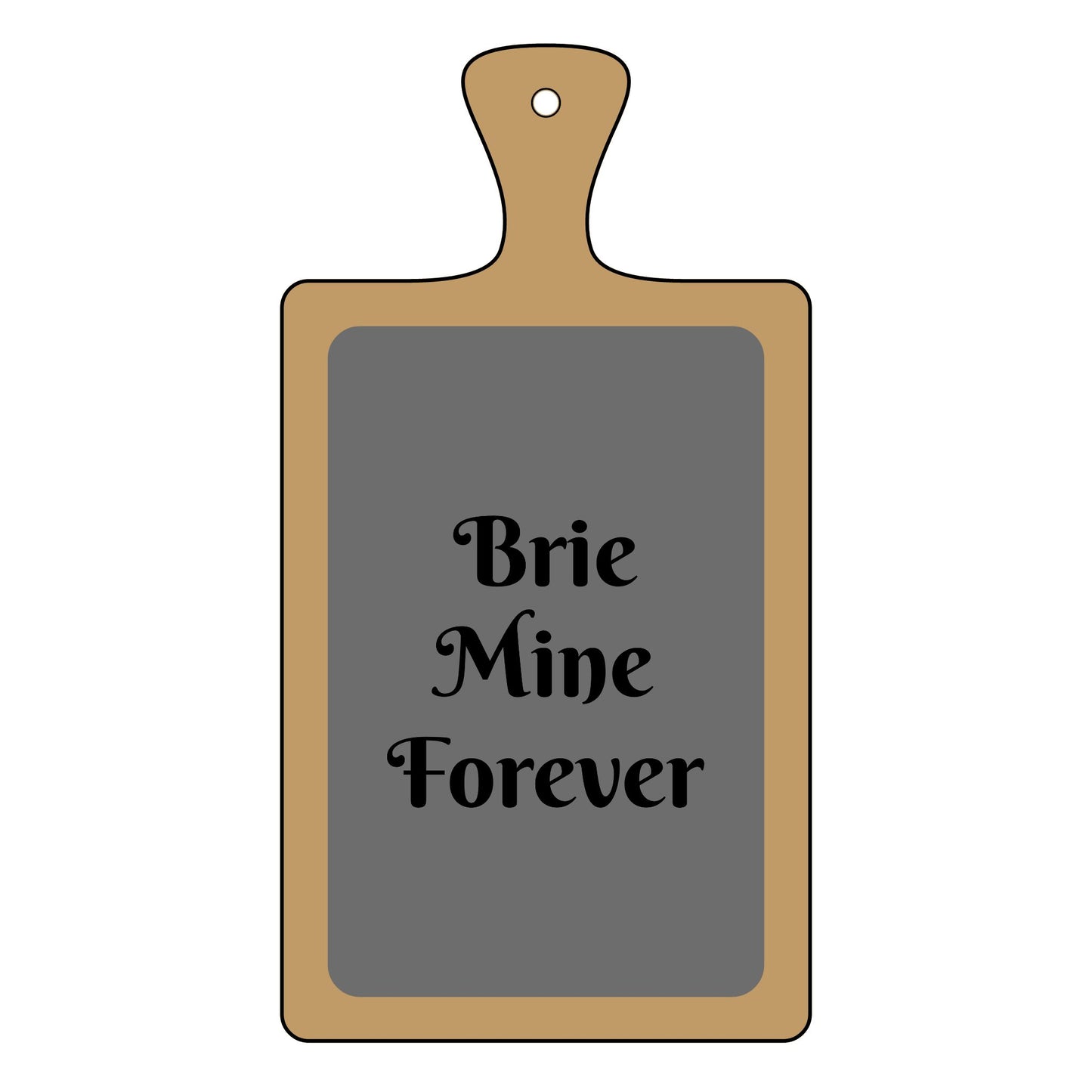 Personalized Charcuterie Board - 'Brie Mine Forever' Engraved Serving Board, Wedding Gift, Home Decor, Kitchen Accessory, Wedding, [...]