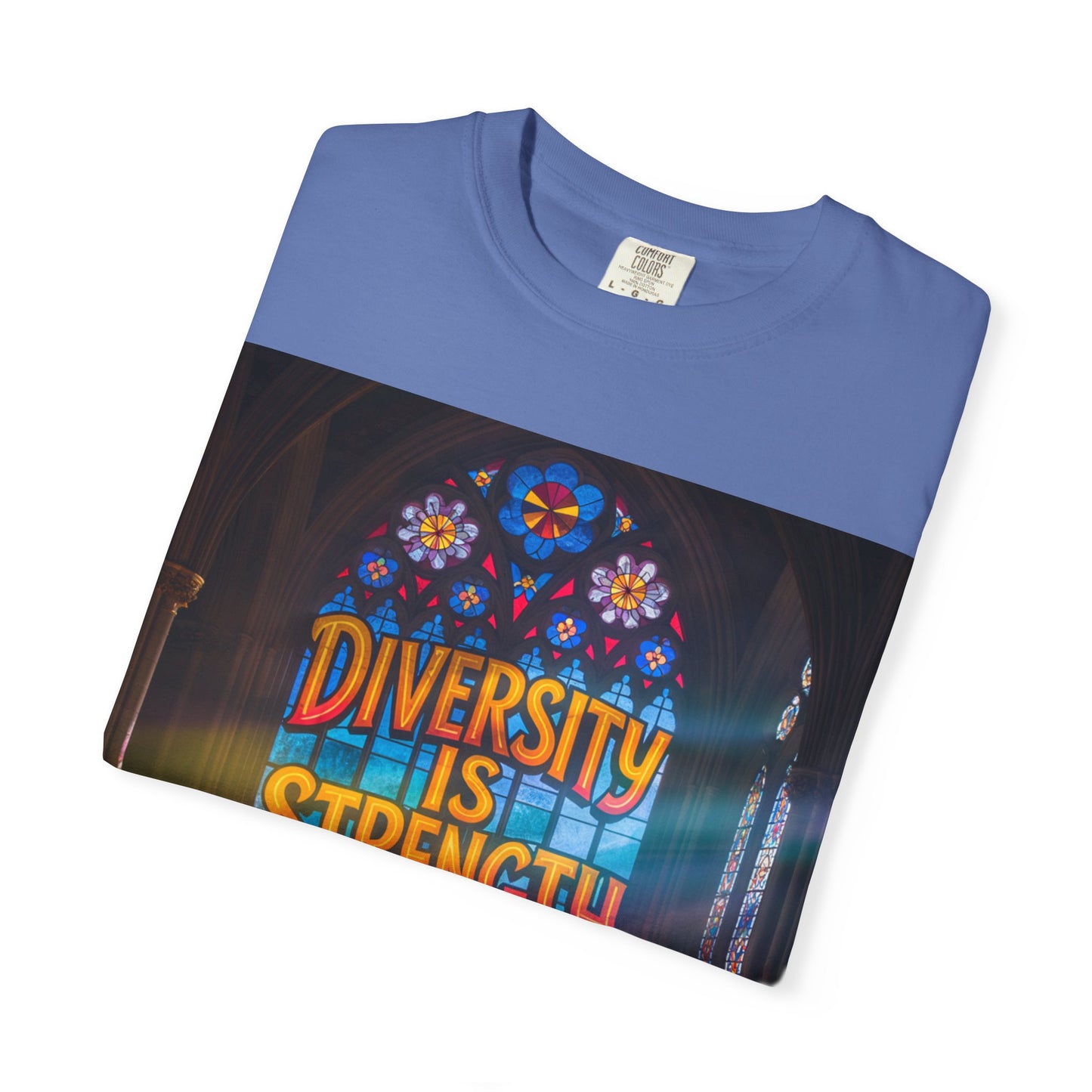 Colorful Diversity is Strength T-shirt | Unisex Fashion Tee, Inspirational Shirt, Equality Apparel, Gift for Activists, Pride Wear