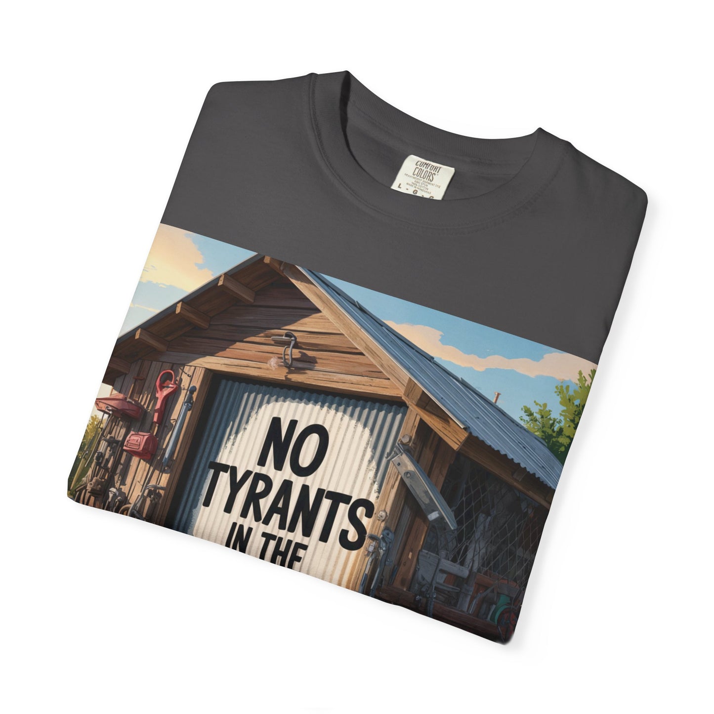 Garment-Dyed T-Shirt with Motivational Quote - Perfect for Casual Wear, Gifts, Home Decor, and Outdoor Adventures