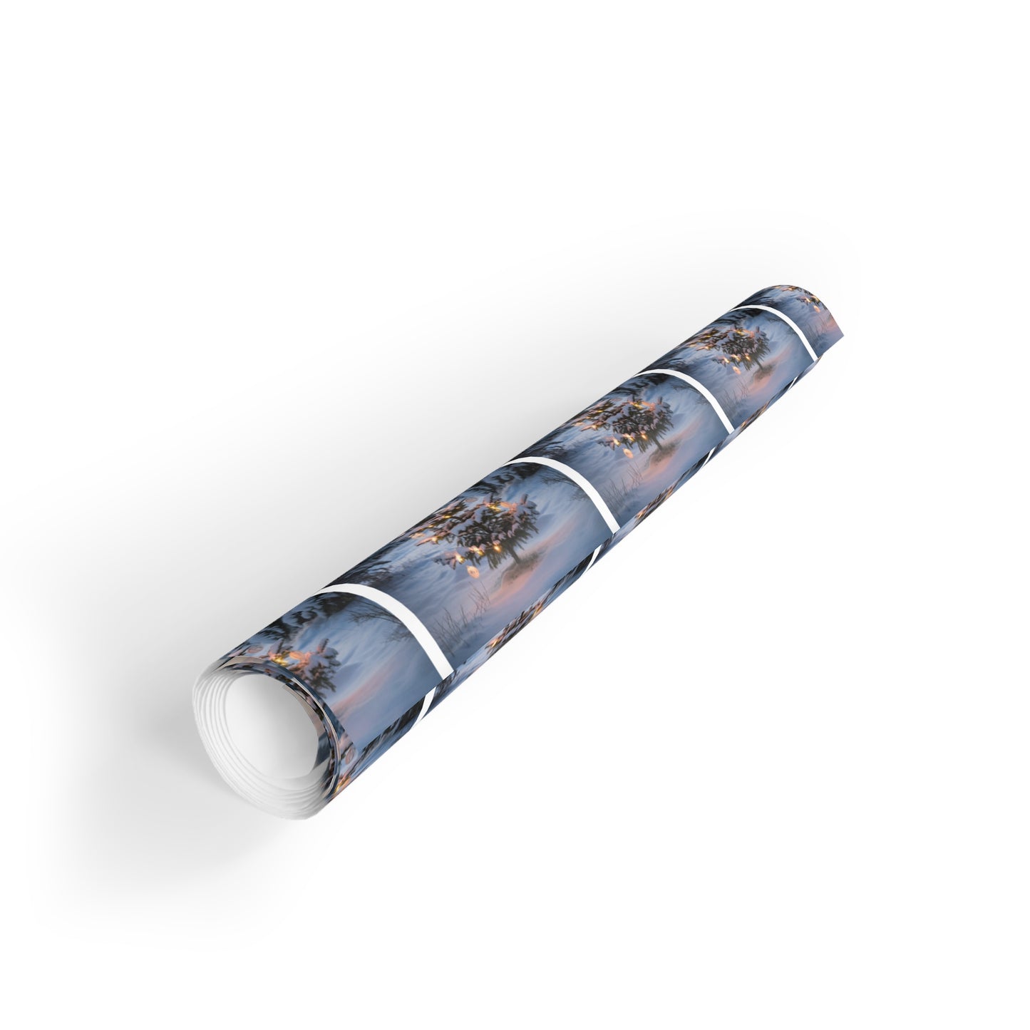Wrapping Paper Rolls - Winter Wonderland Decorative Tree Design