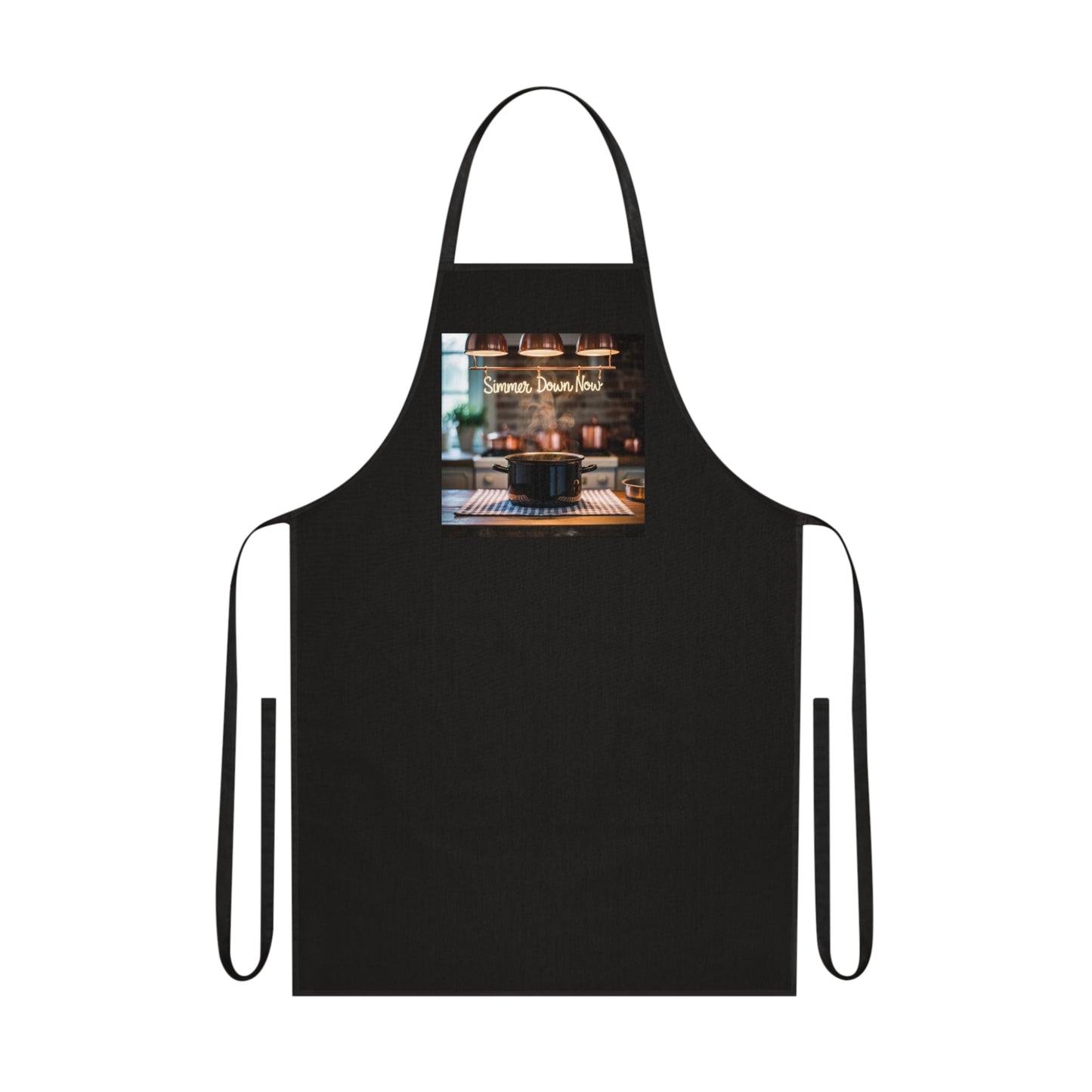 Cotton Apron Simmer Down Now
