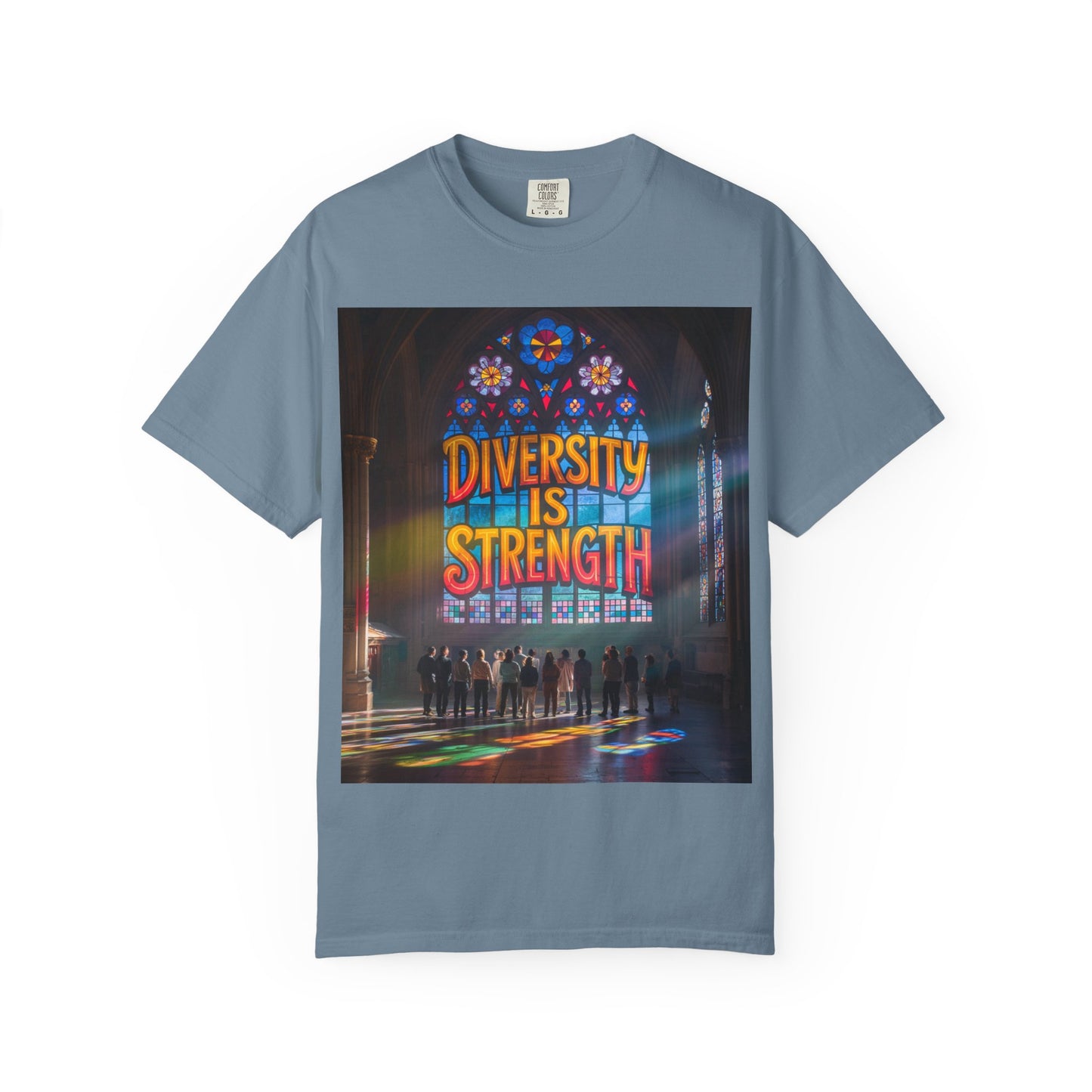 Colorful Diversity is Strength T-shirt | Unisex Fashion Tee, Inspirational Shirt, Equality Apparel, Gift for Activists, Pride Wear