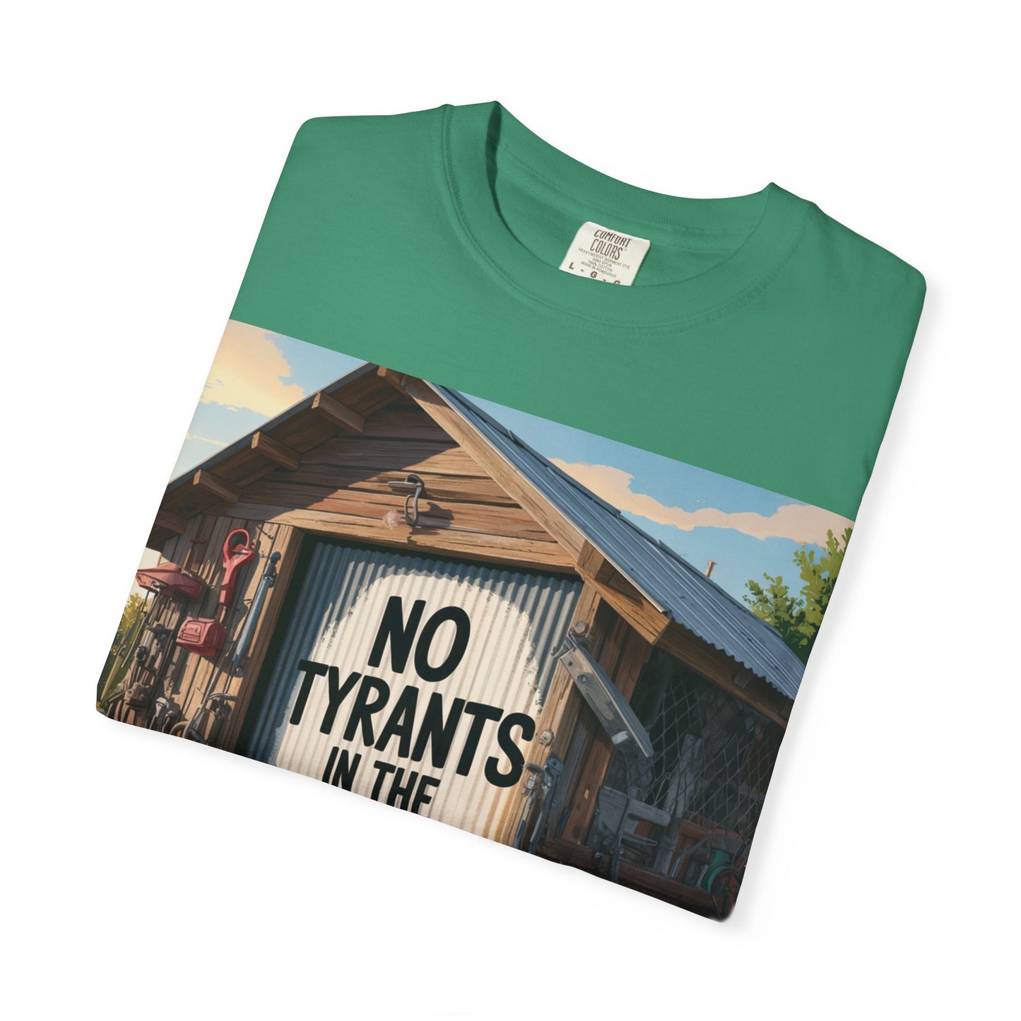 Garment-Dyed T-Shirt with Motivational Quote - Perfect for Casual Wear, Gifts, Home Decor, and Outdoor Adventures