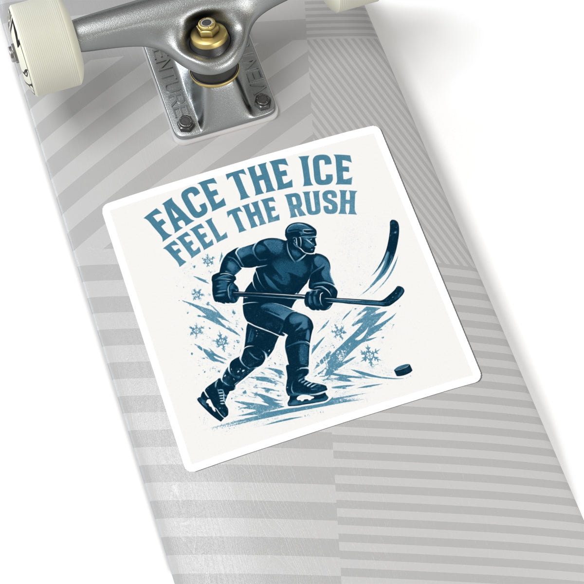 Hockey Sticker Smash Kiss-Cut Stickers
