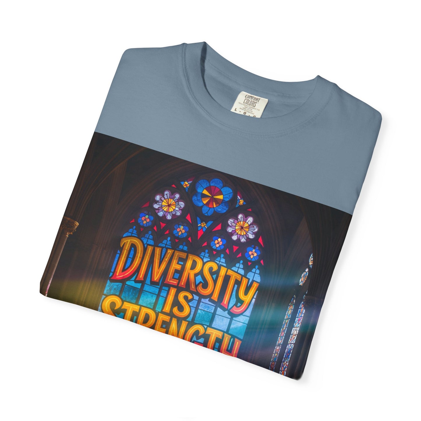 Colorful Diversity is Strength T-shirt | Unisex Fashion Tee, Inspirational Shirt, Equality Apparel, Gift for Activists, Pride Wear