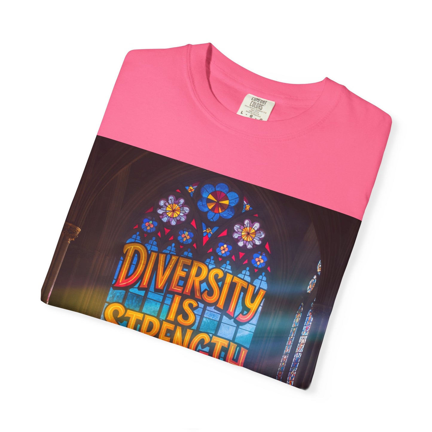 Colorful Diversity is Strength T-shirt | Unisex Fashion Tee, Inspirational Shirt, Equality Apparel, Gift for Activists, Pride Wear