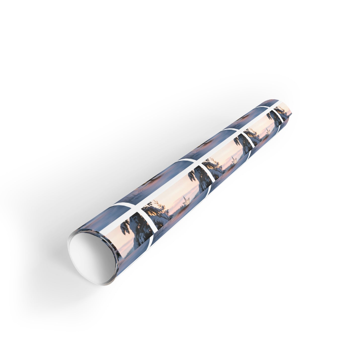 Wrapping Paper Rolls - Winter Wonderland Decorative Tree Design