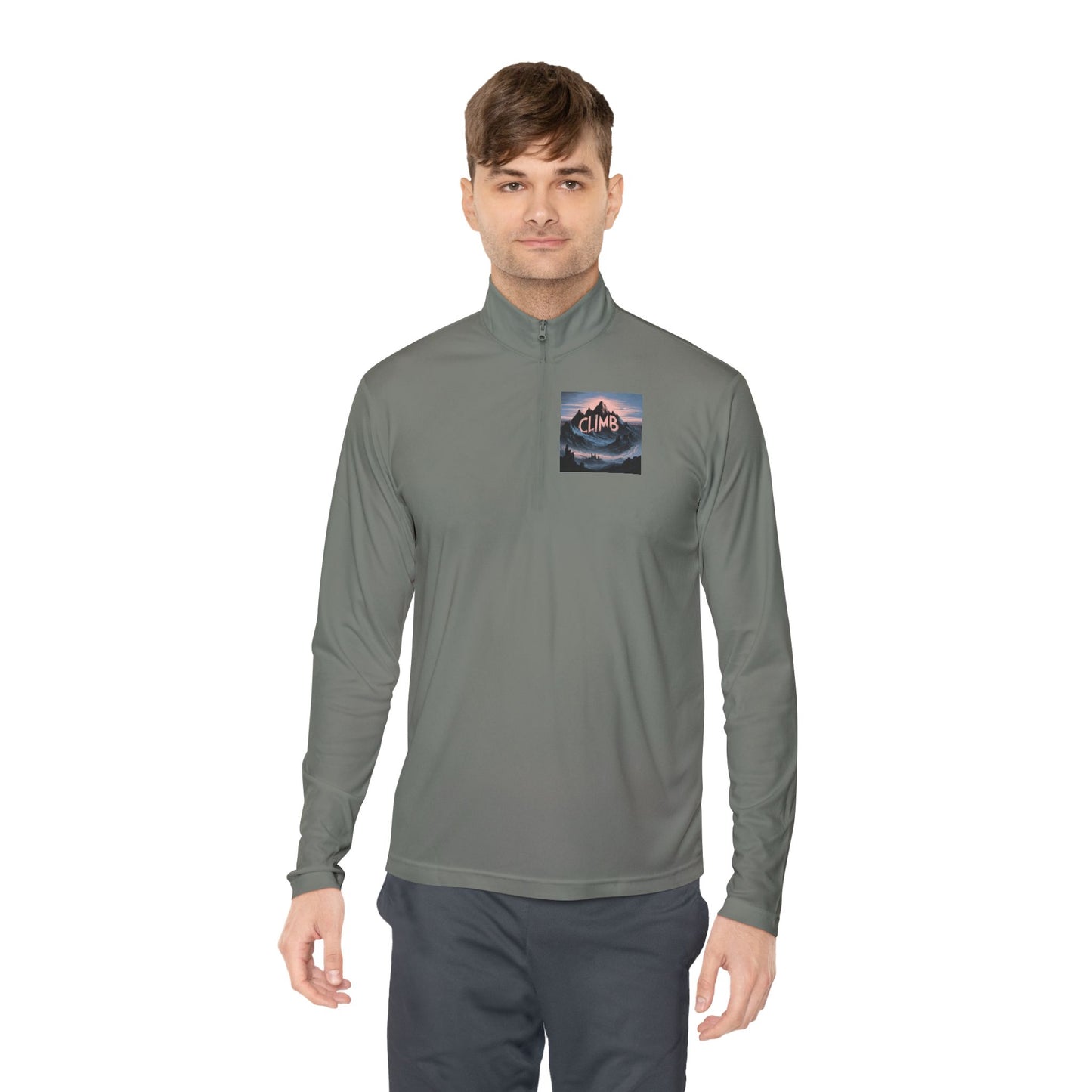 Quarter-Zip Pullover Climb To The Top