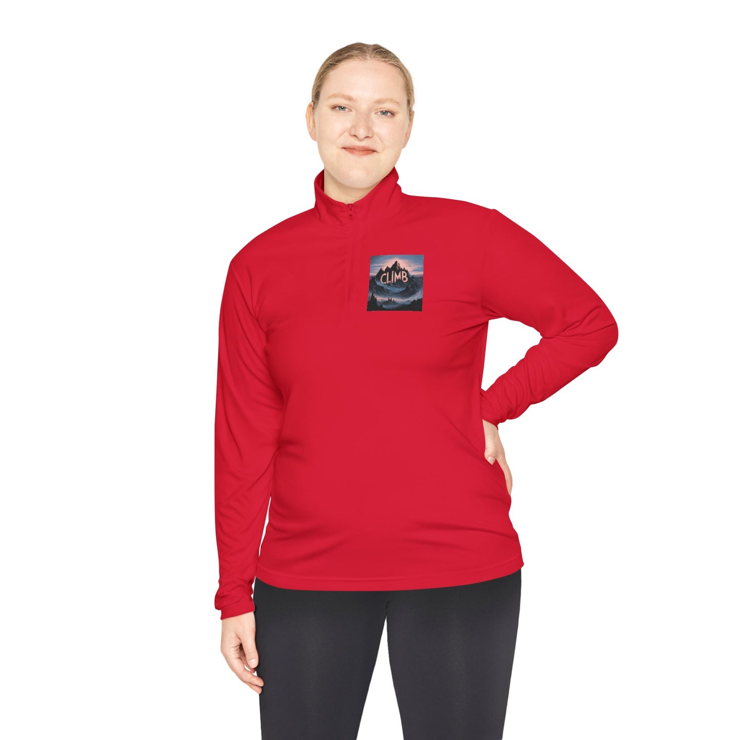 Quarter-Zip Pullover Climb To The Top