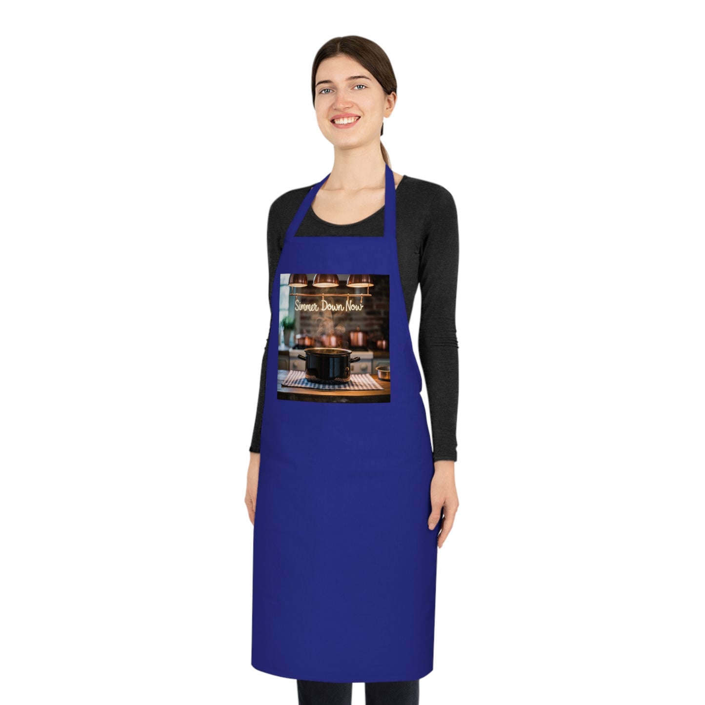 Cotton Apron Simmer Down Now