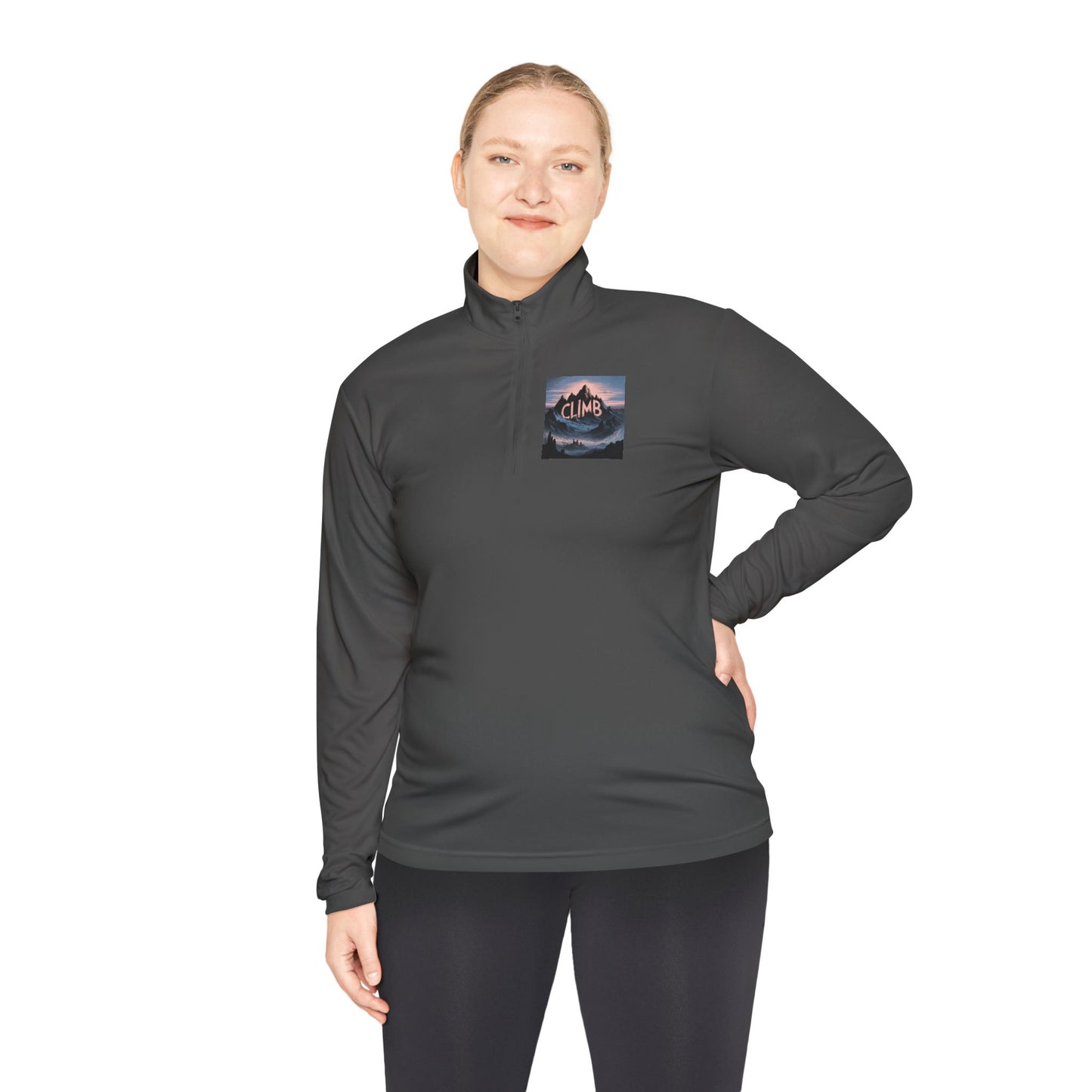 Quarter-Zip Pullover Climb To The Top